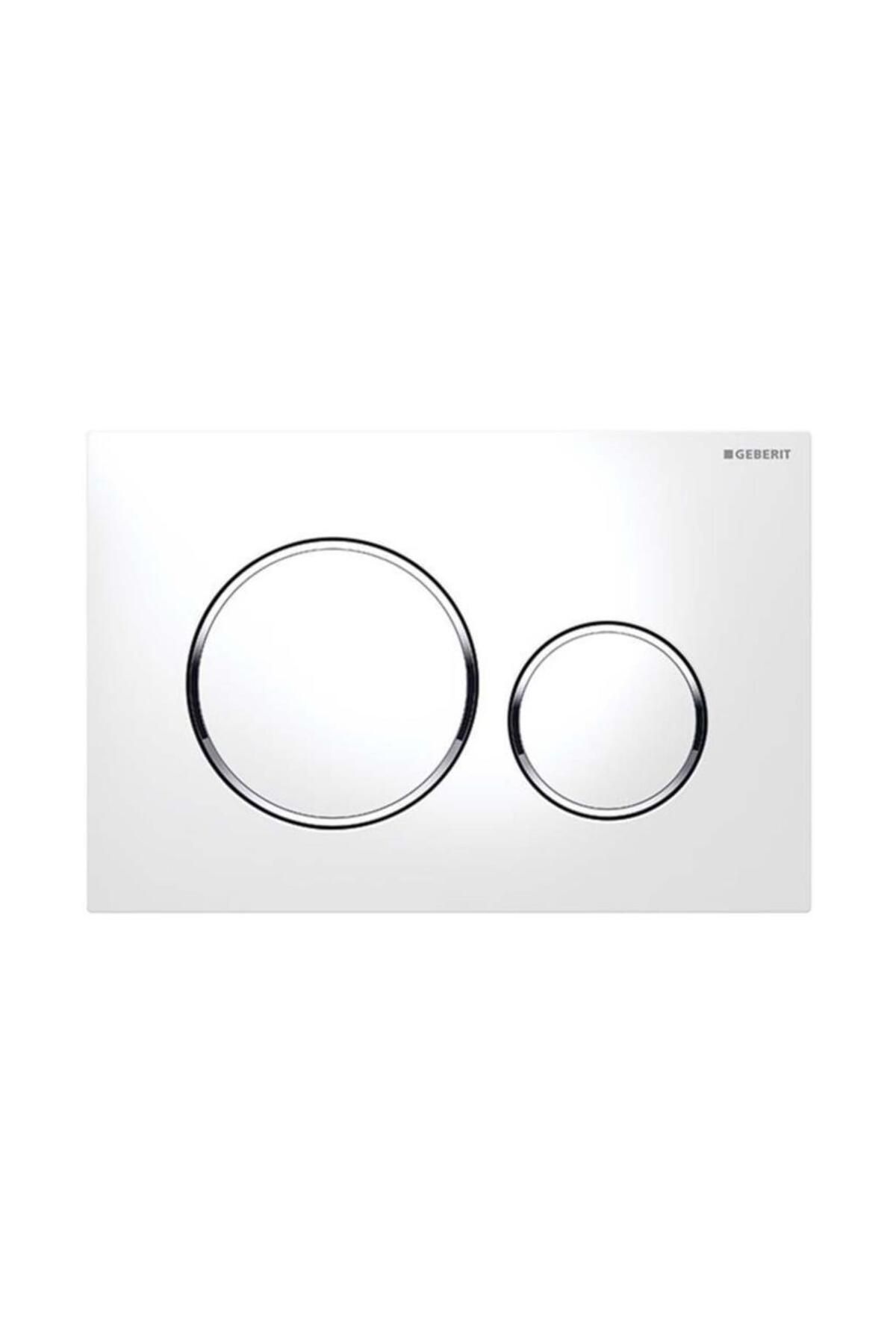 Geberit-Sigma20 Control Panel Matte White/glossy/matte White 115.882.jt.1 1