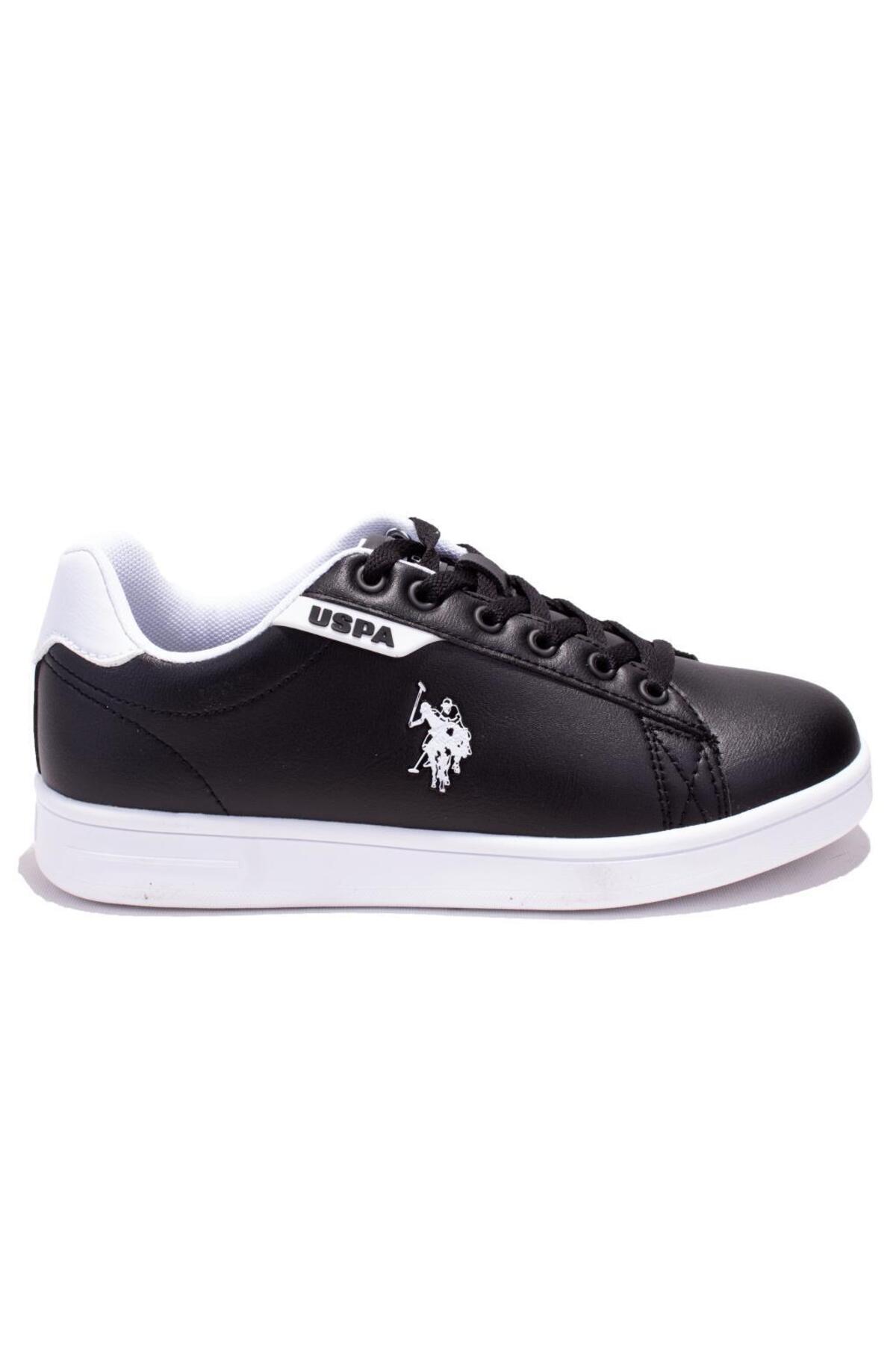کفش U.S. Polo Assn. یو اس پولو زنانه روزمره زنانه ارتوپدی سفید مشکی Polo Assn CostaBB اورجینال - تصویر 2