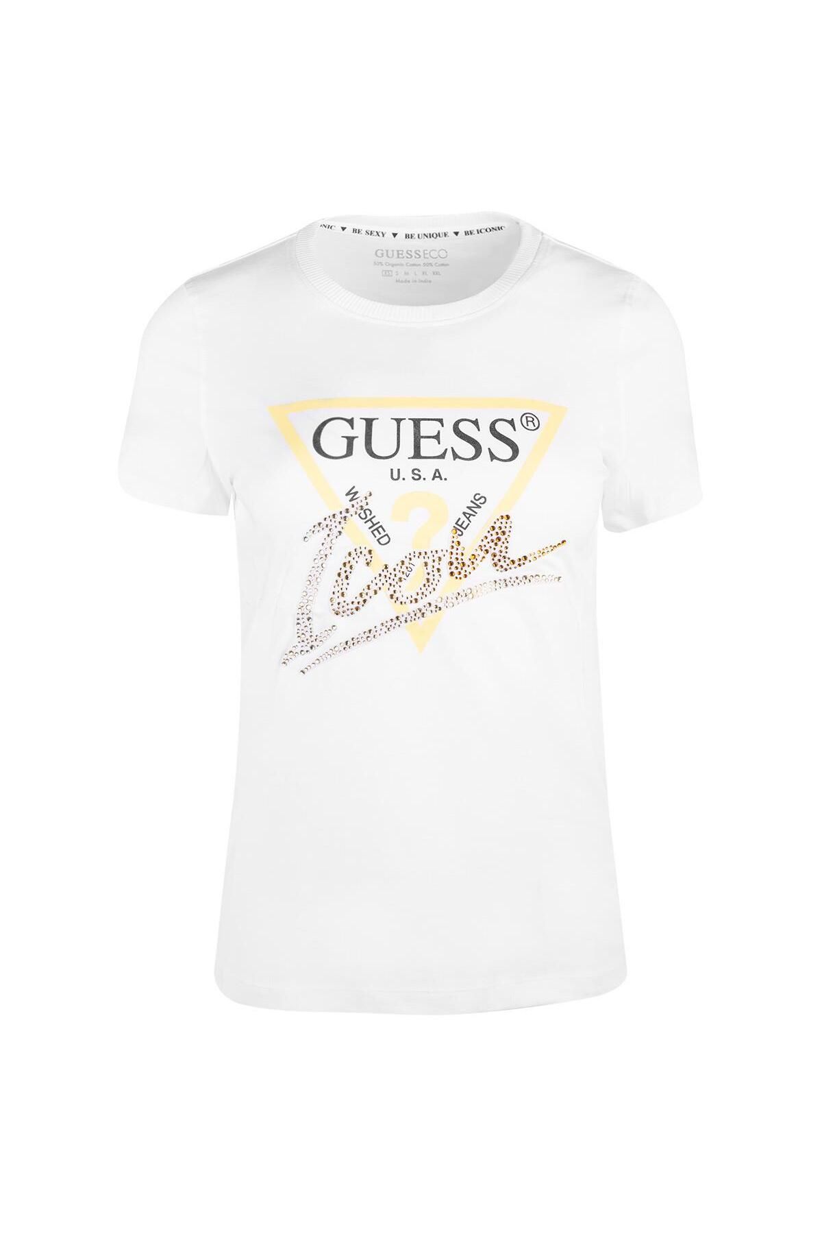 Guess ICON KADIN T SHIRT