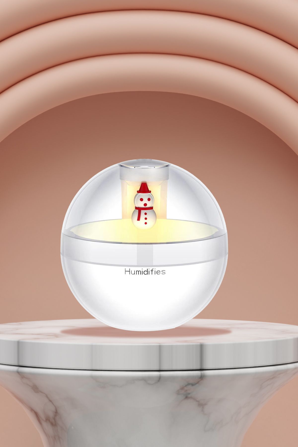 Astronot Beyaz H2O Humidifier 220 Ml Ultrasonik Hava Nemlendirici Buhar Makinesi Ve Aroma Difüzörü