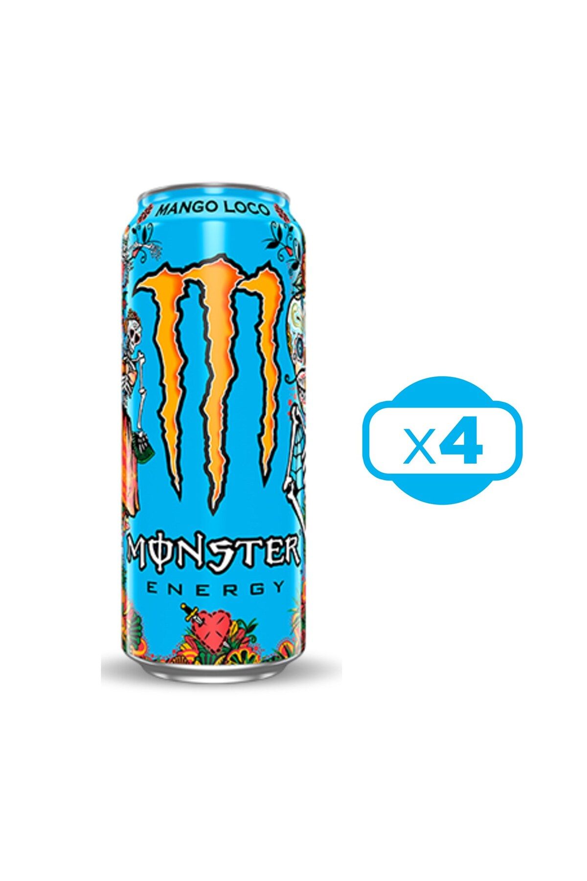 Monster Energy Enerji İçeceği Magno Loco 500 ml 4 lü