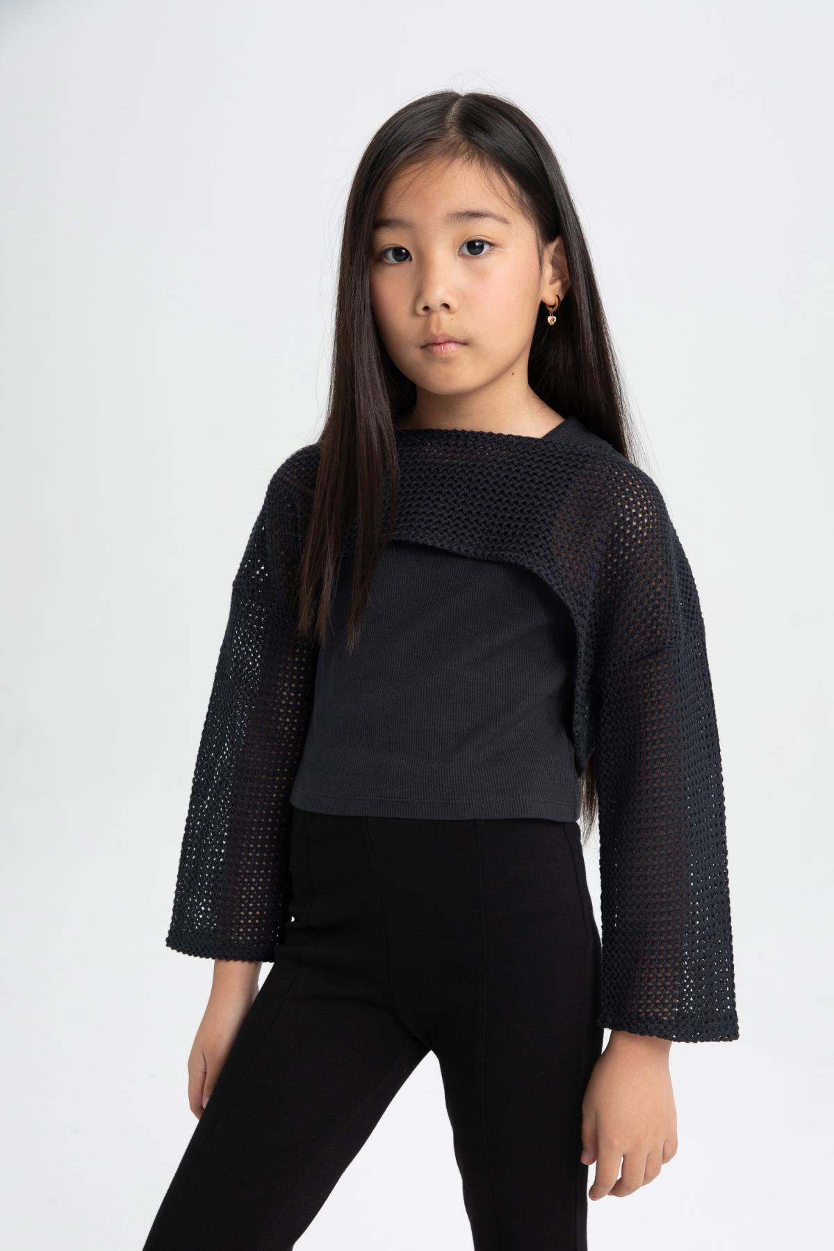 تی شرت دخترانه دفاکتو | C3350A824SP Defacto - Image 3