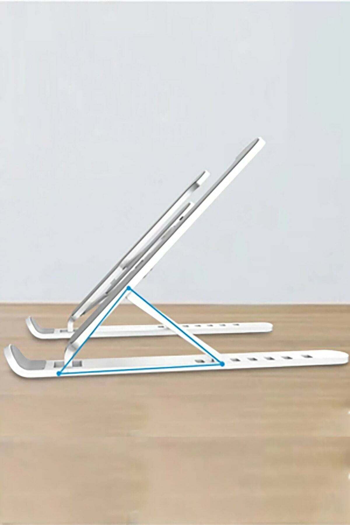 Laptop Standı Matebook / Macbook / Tablet Notebook Tutucu Standlı Ayarlanabilir Ergonomik Altlık 3