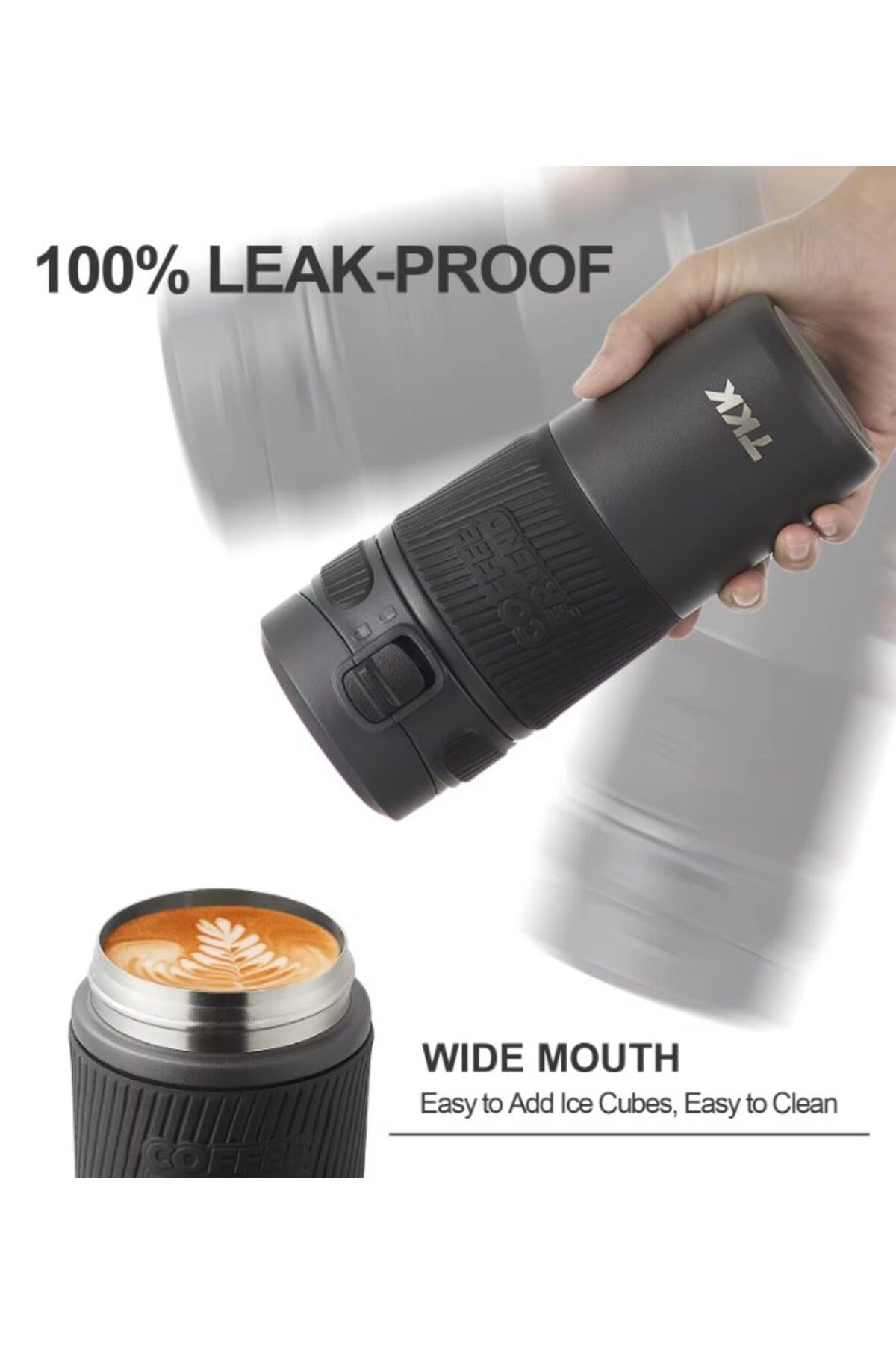 قمقمه و فلاسک صورتی TKK T 2001 450ml Steel Thermos Fatara Vagonlife