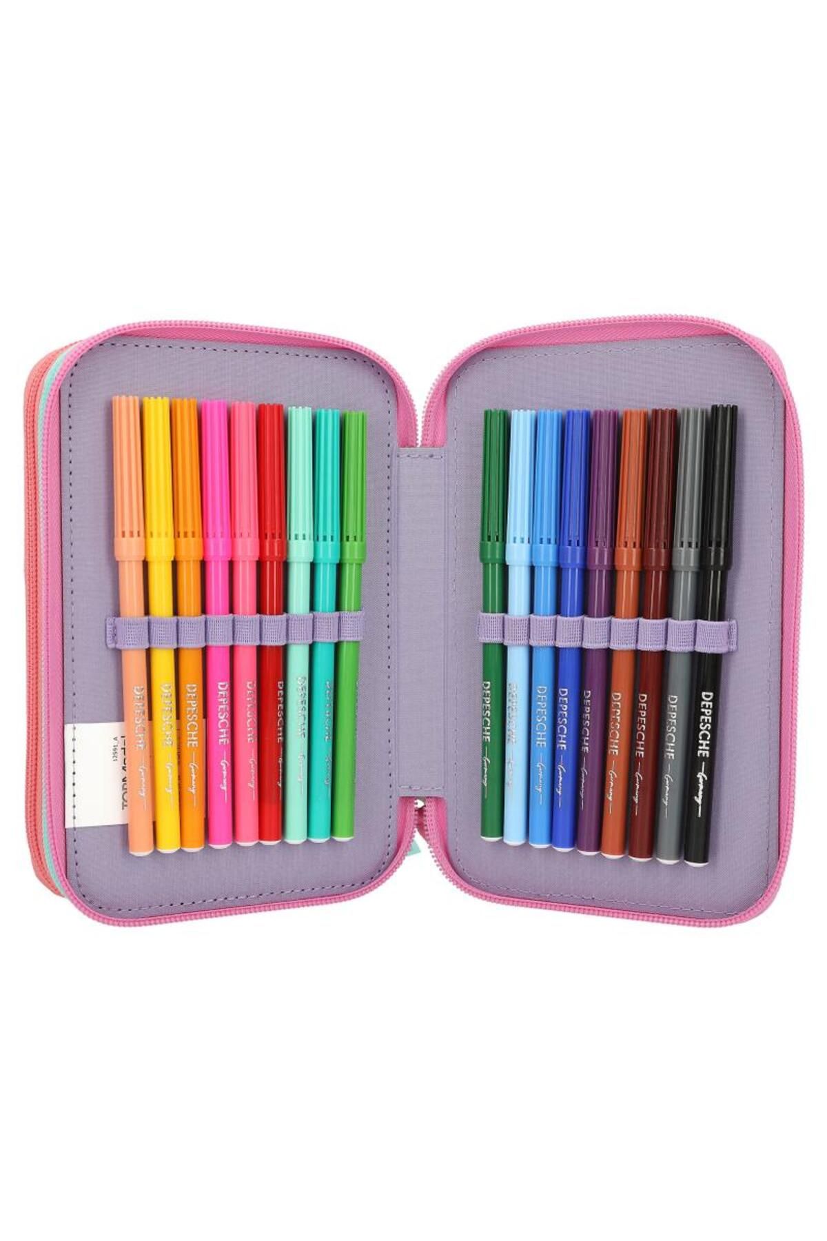 Top Model by Depesche-Top Model Snap Shots 3 Compartment Pencil Case 7
