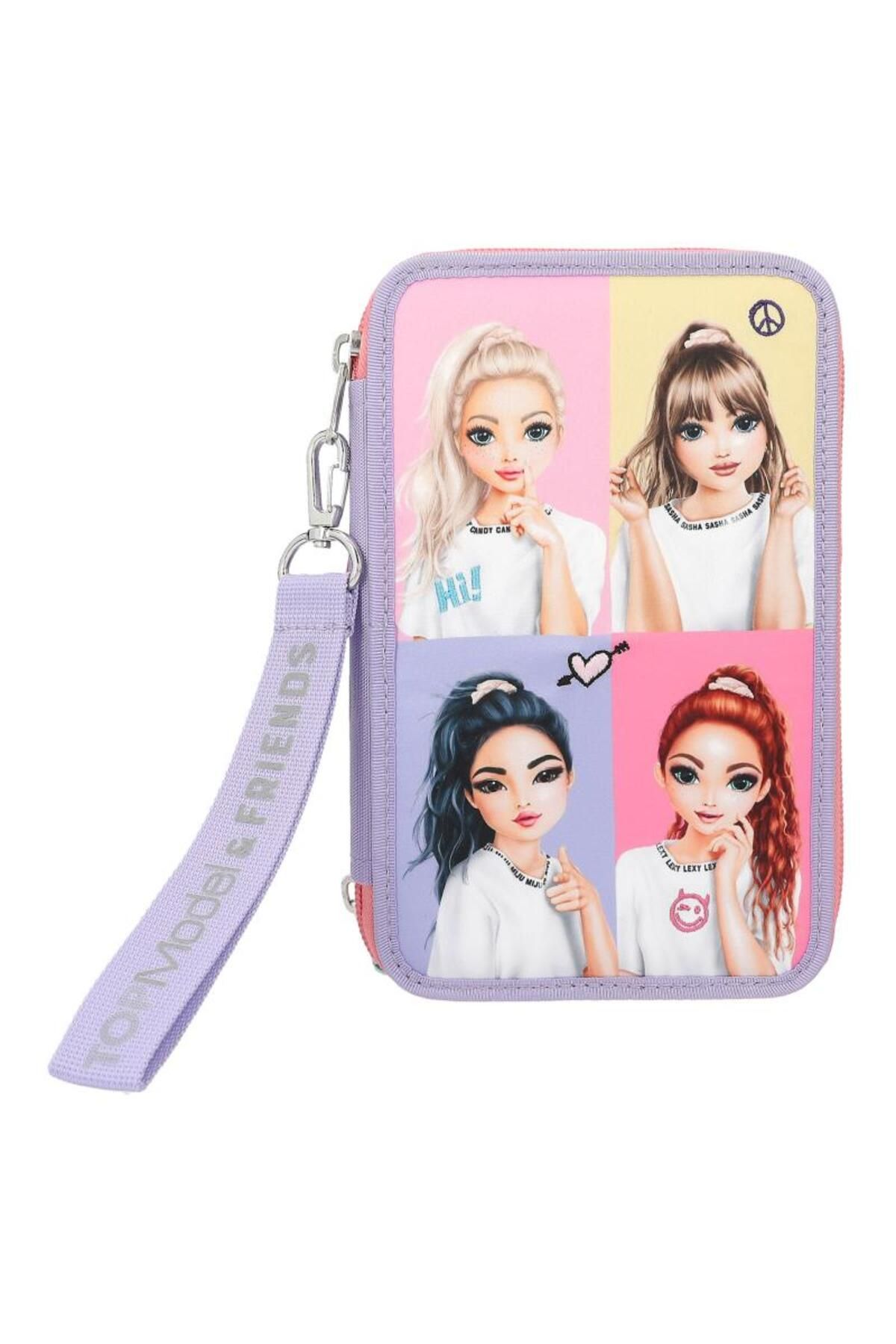 Top Model by Depesche-Top Model Snap Shots 3 Compartment Pencil Case 1