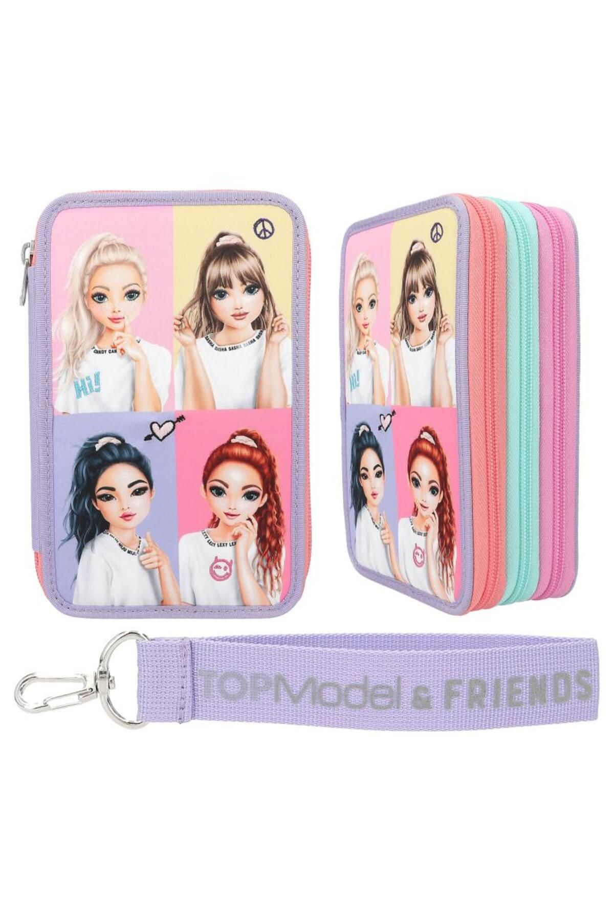 Top Model by Depesche-Top Model Snap Shots 3 Compartment Pencil Case 3