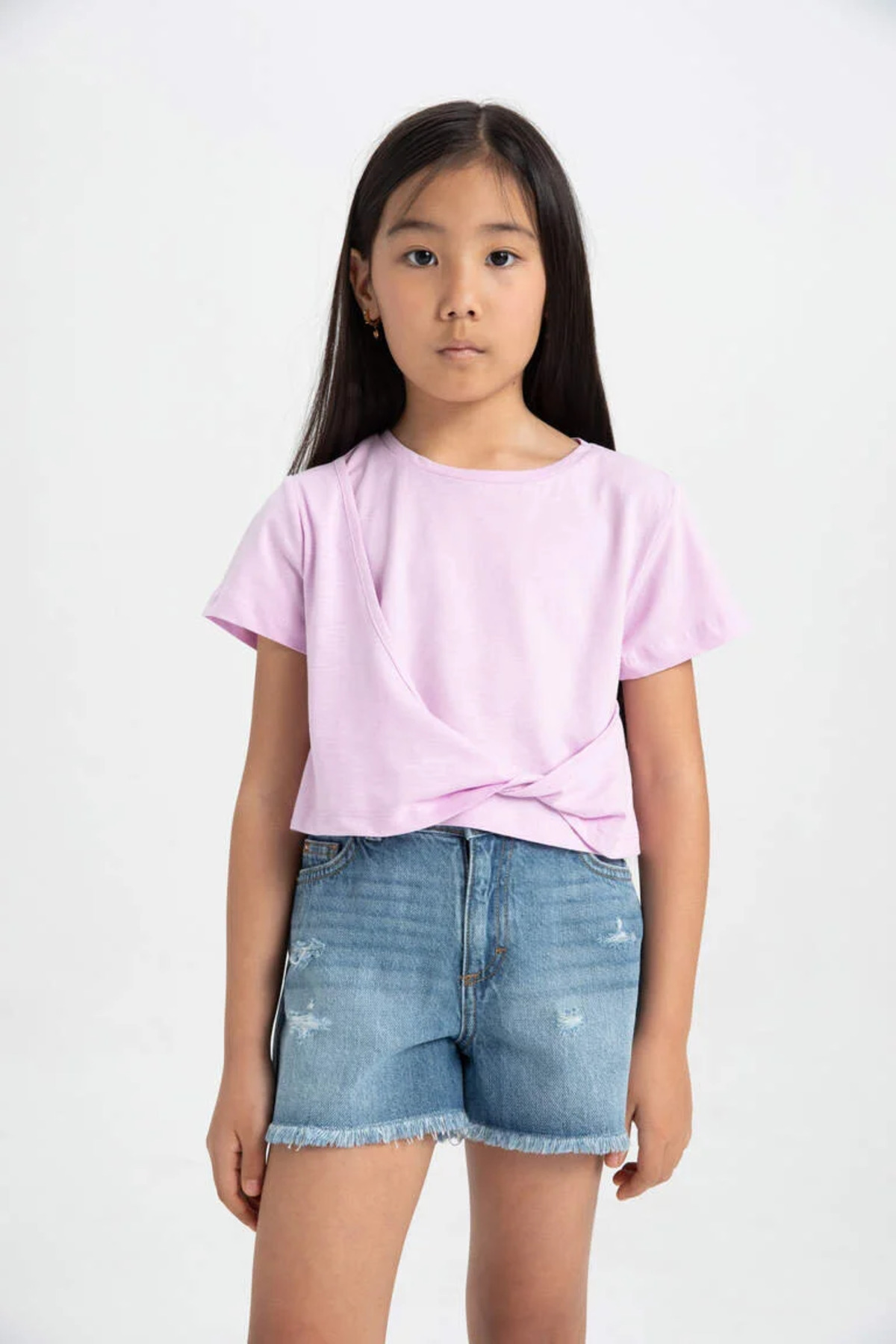 تی شرت دخترانه دفاکتو | C9775A8PR139-MM Defacto - Image 4