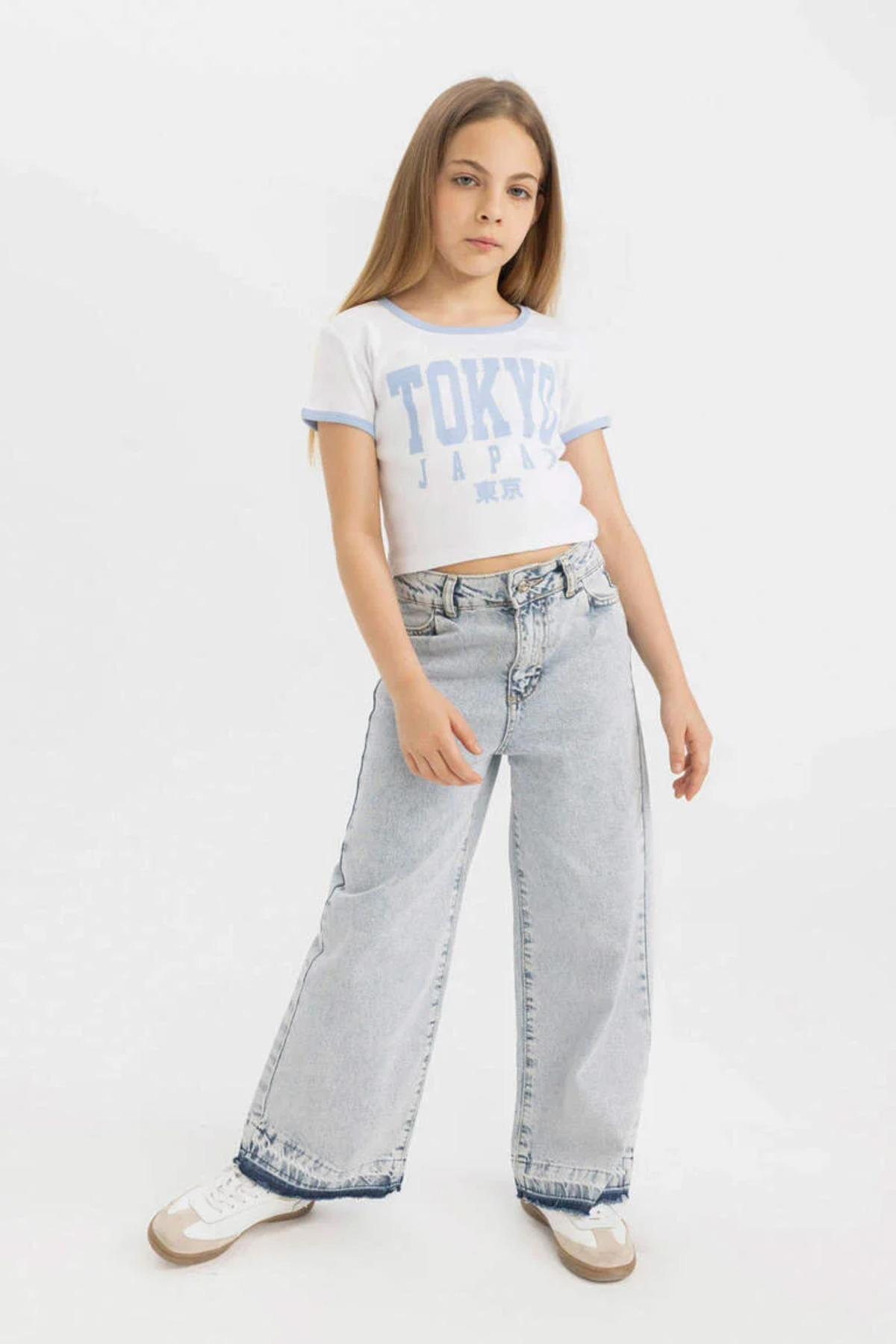 تی شرت دخترانه دفاکتو | C2225A8WT34-MM Defacto - Image 2