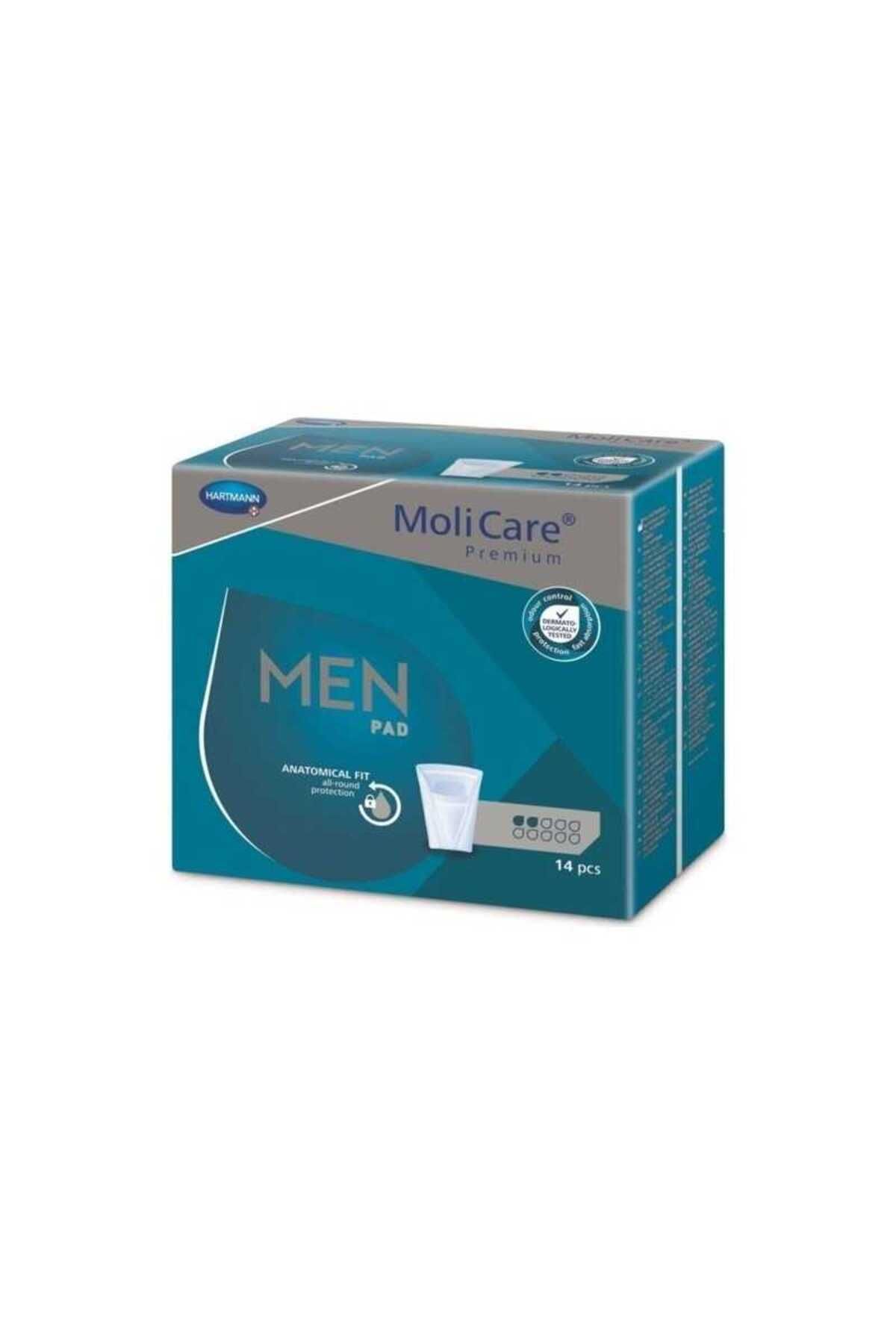 MOLICARE HARTMANN MOLİCARE PREMİUM MEN PAD 2 DAMLA ERKEK MESANE PEDİ AKTİF KORUMA 14 LÜ*12 PAKET