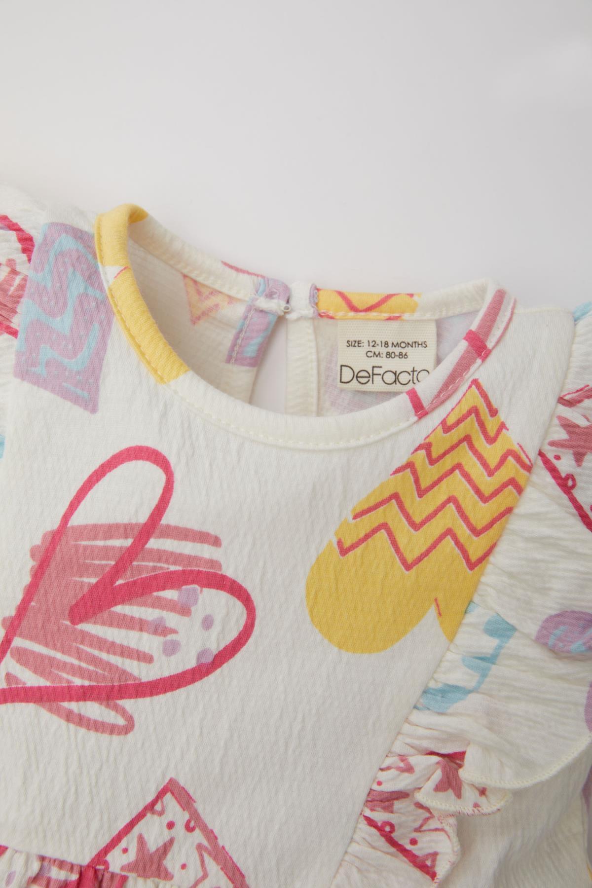 لباس دخترانه دفاکتو | C2393A524SM Defacto - Image 2