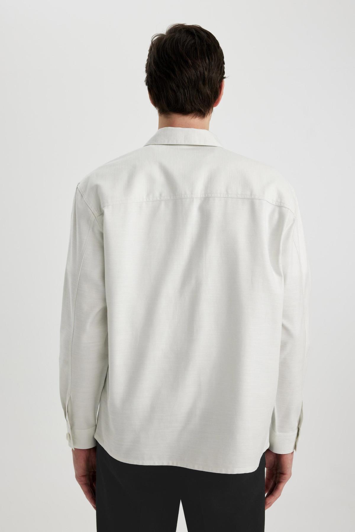 پیراهن مردانه دفاکتو | B3903AX24SP Defacto - Image 6