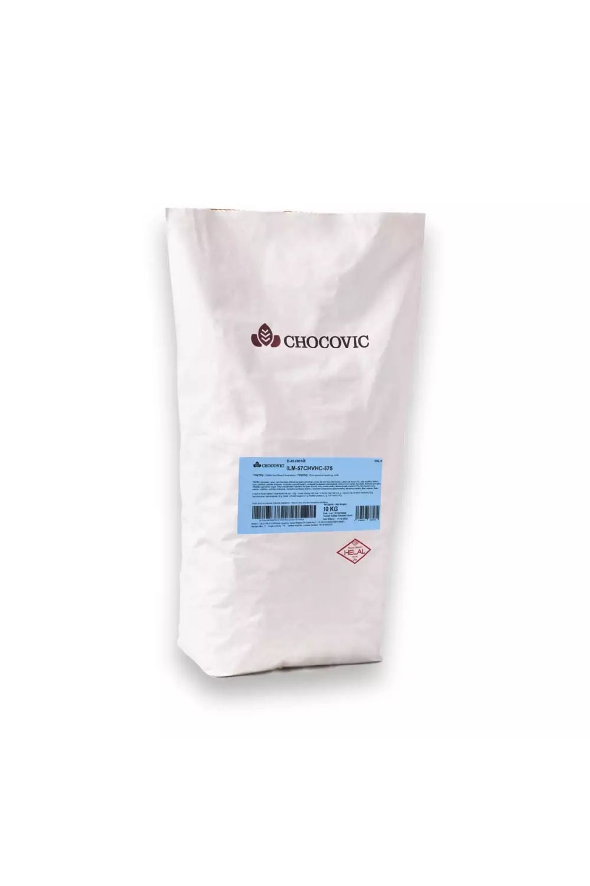CHOCOVİC Chocovic ILM57-575 Sütlü Konfiseri Çikolata 10 Kg.