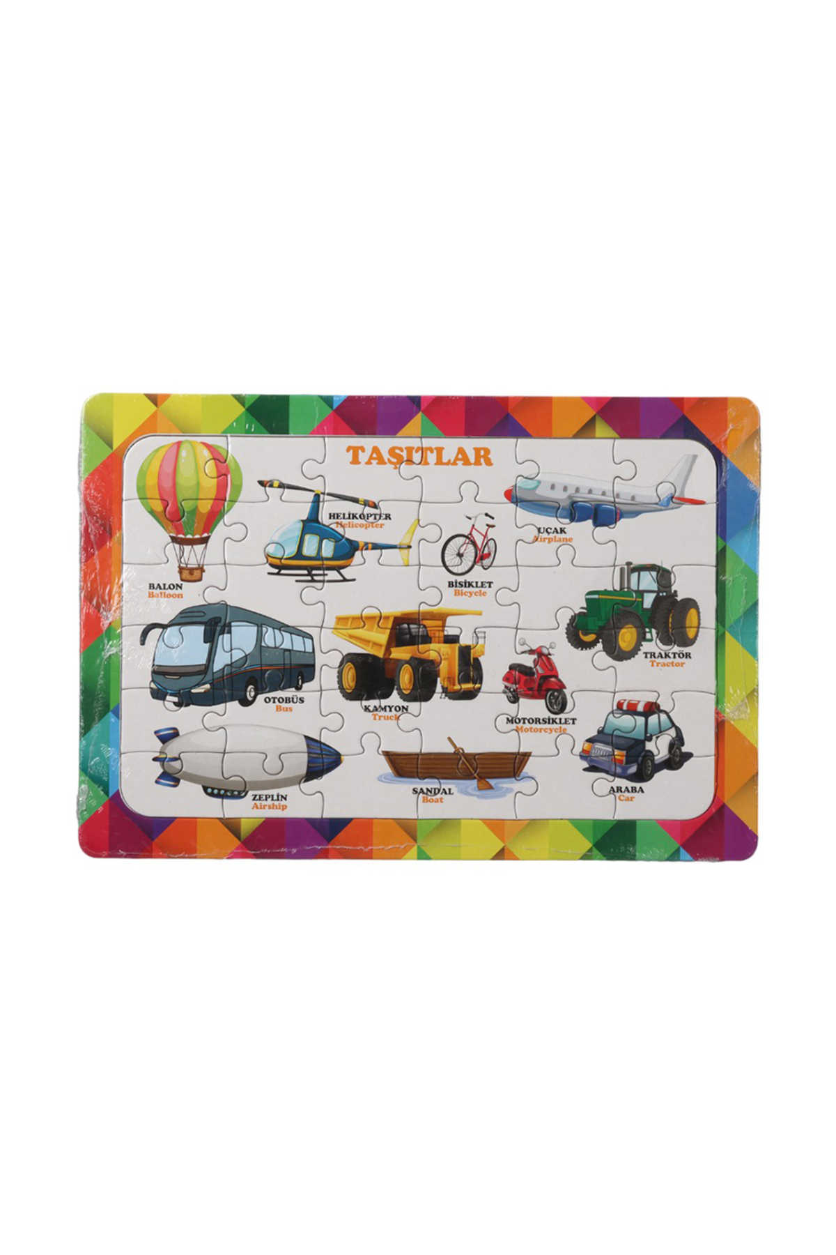 ESER 36 Parça Çocuk Puzzle ve Yapboz  Eğitici Bilgiler Serisi  6' lı Set fotoğrafı 6 (önizleme)