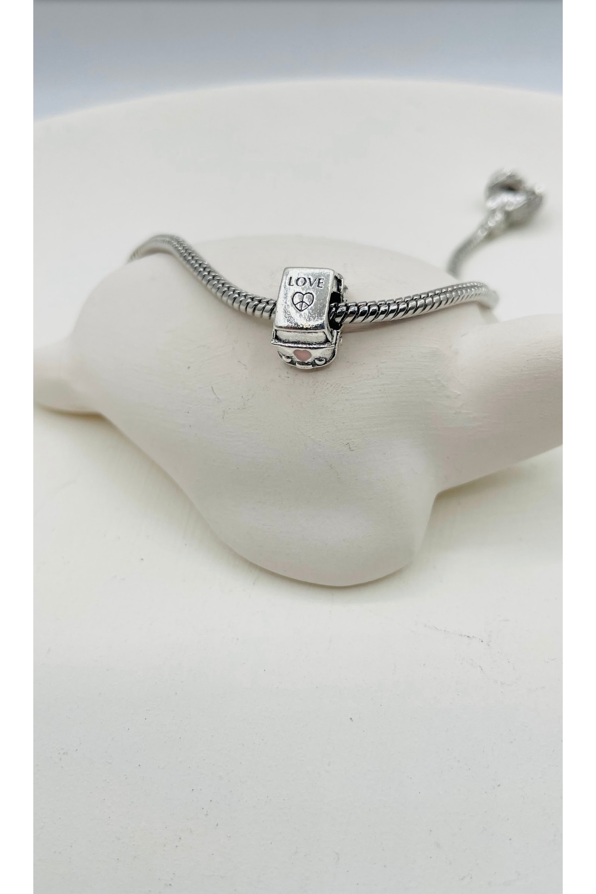 Heart Car Bracelet Charm
