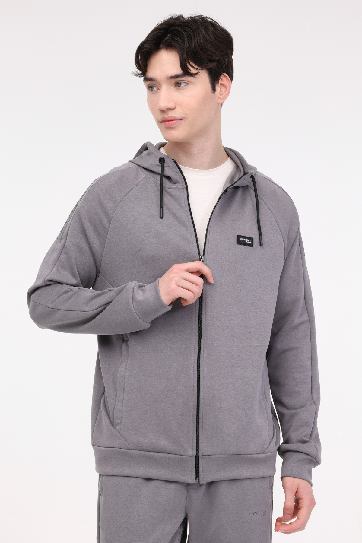 ML HARVES 18ITL1125 4FX Anthracite Men's Tracksuit Top