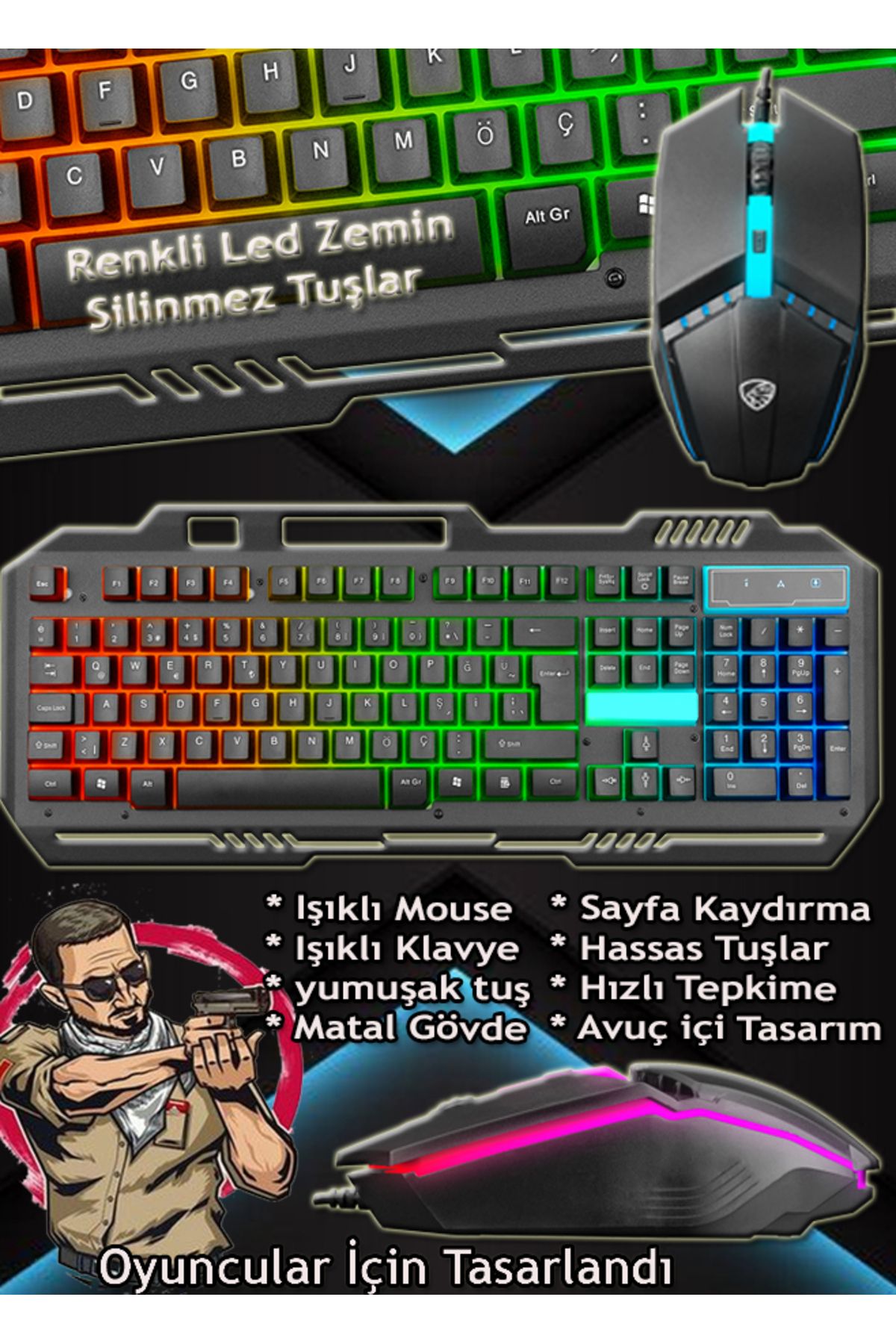 WARBOX Lol Mix I5 2400 8gb Ram 128gb Ssd 250gb Hdd R7 240 4gb E.kart