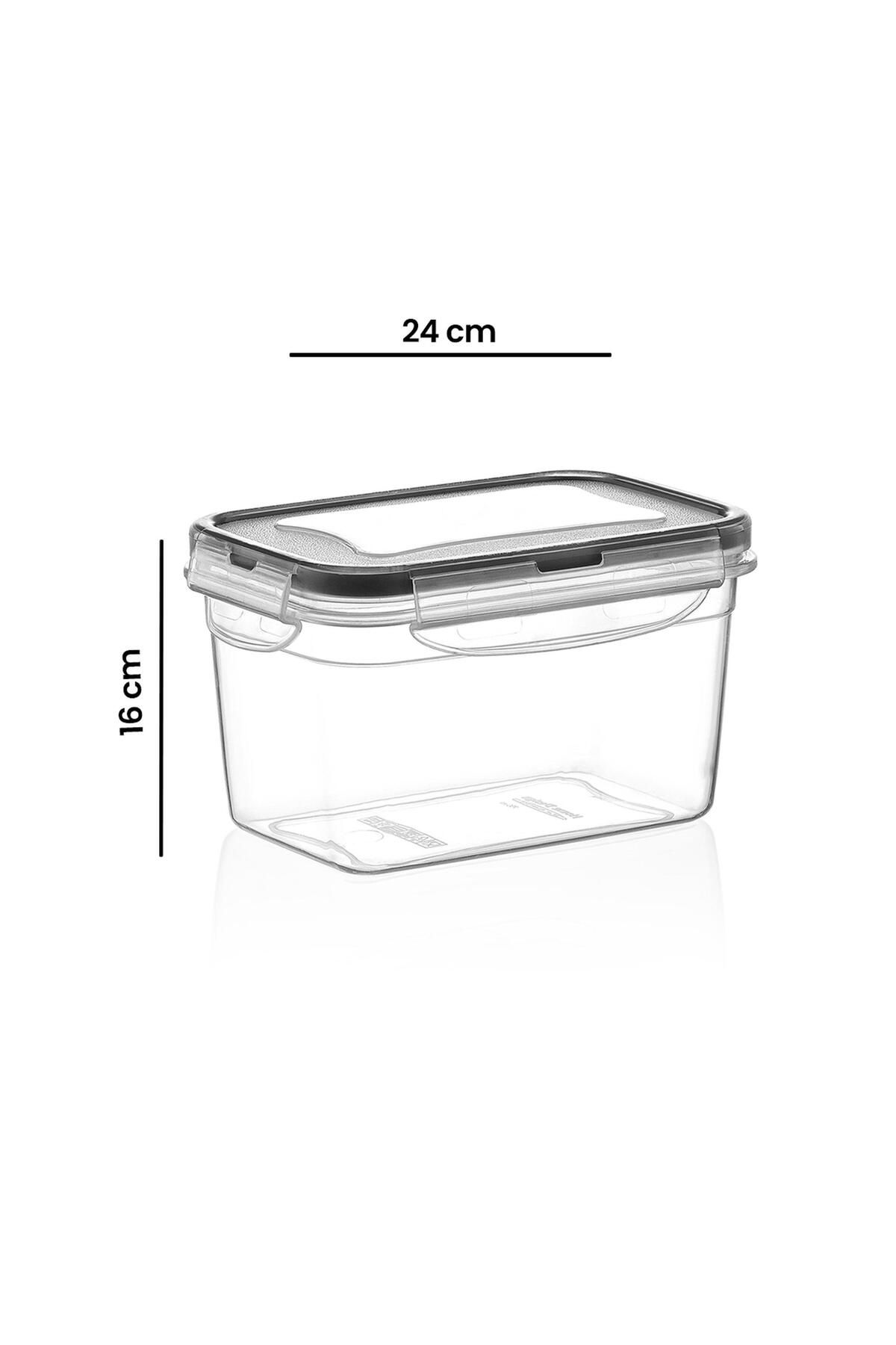 PlastArt-4500 ml Fresh Box Rectangular Deep Storage Container 2
