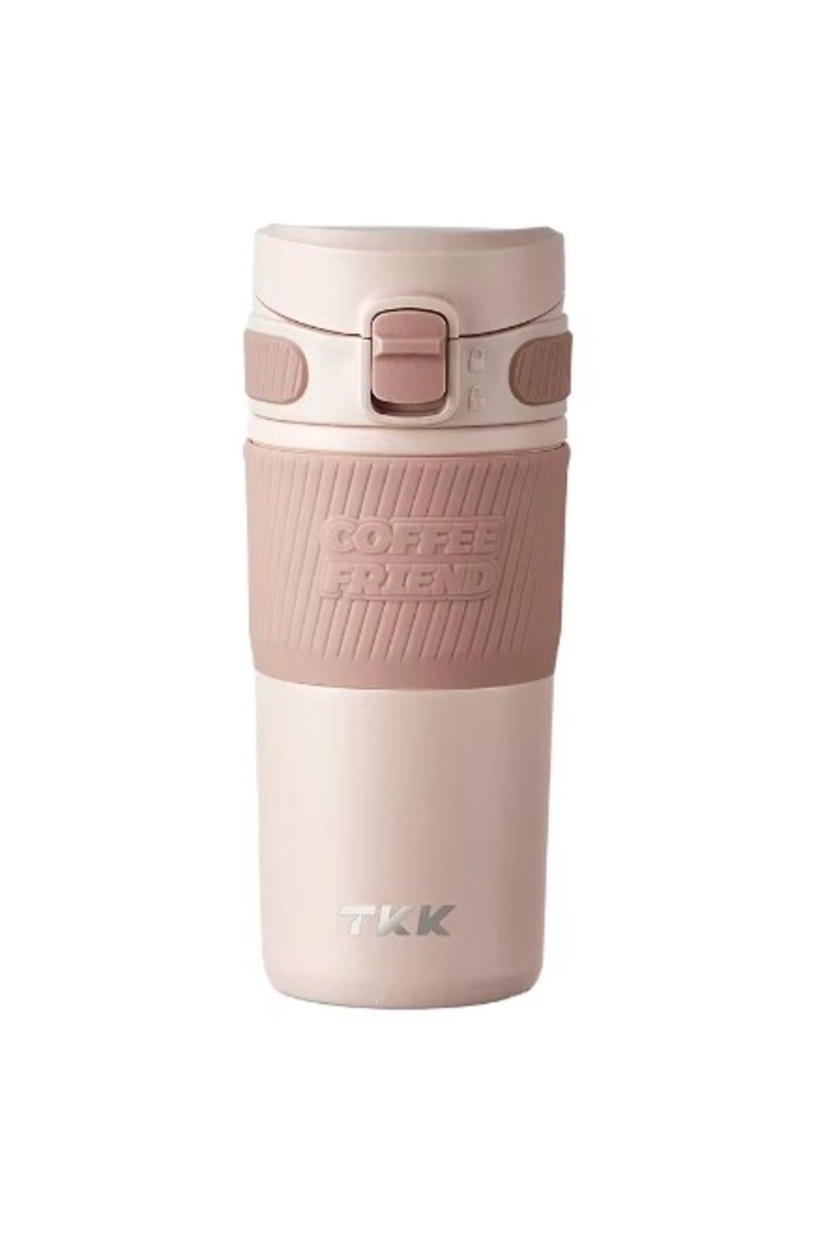 قمقمه و فلاسک صورتی TKK T 2001 450ml Steel Thermos Fatara Vagonlife