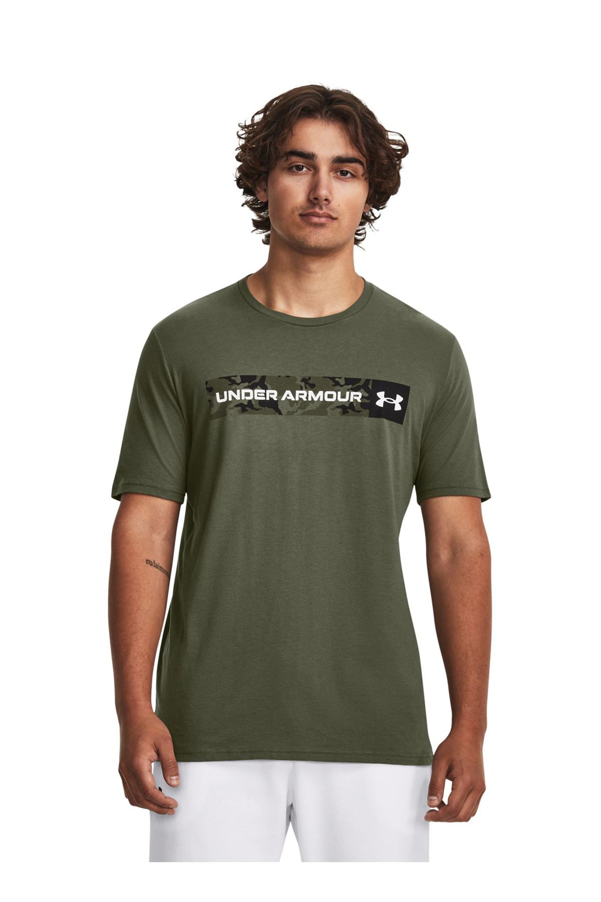 تی شرت سبز مردانه ، م خاکی Under Armour