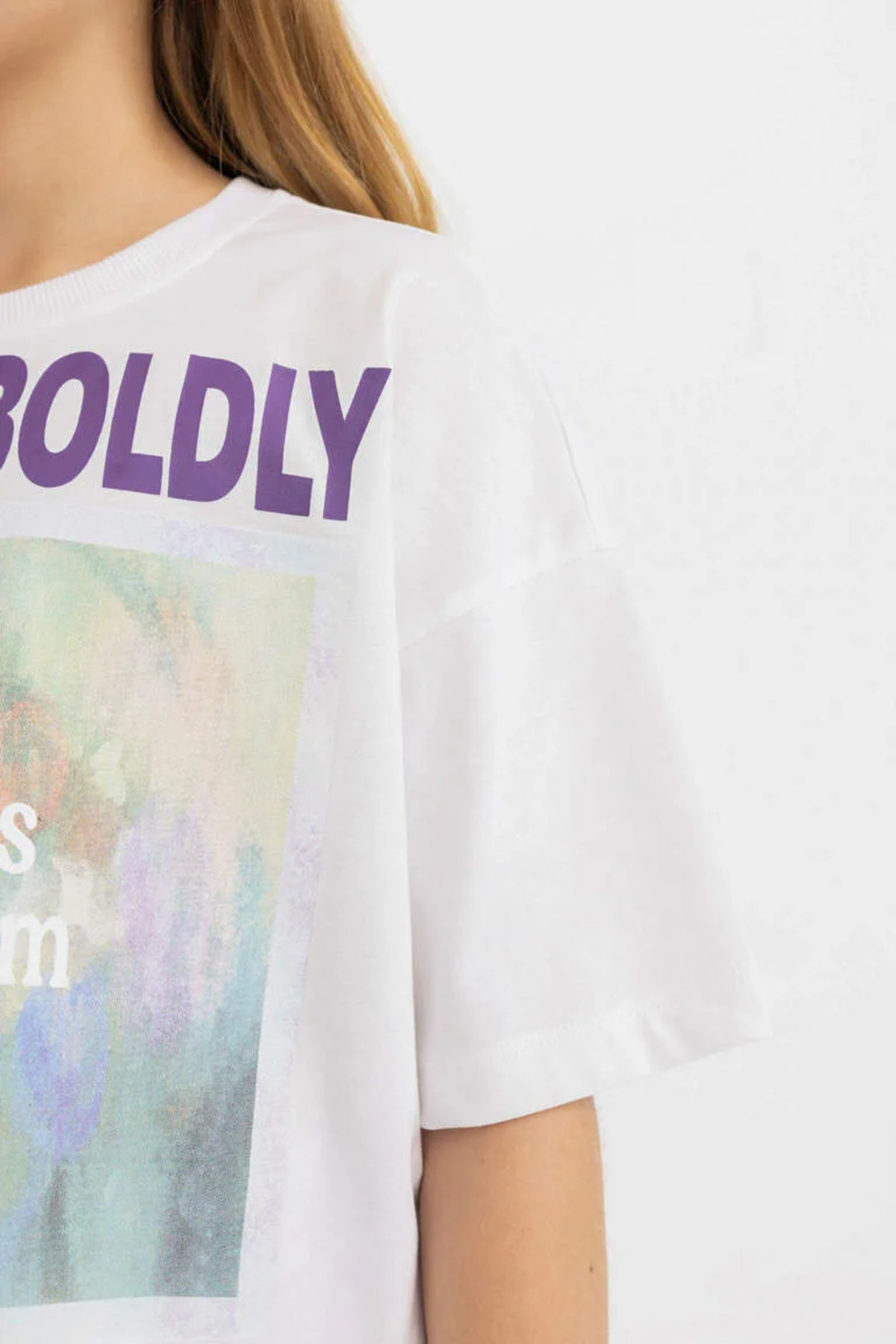 تی شرت دخترانه دفاکتو | C9782A8WT34-MM Defacto - Image 5