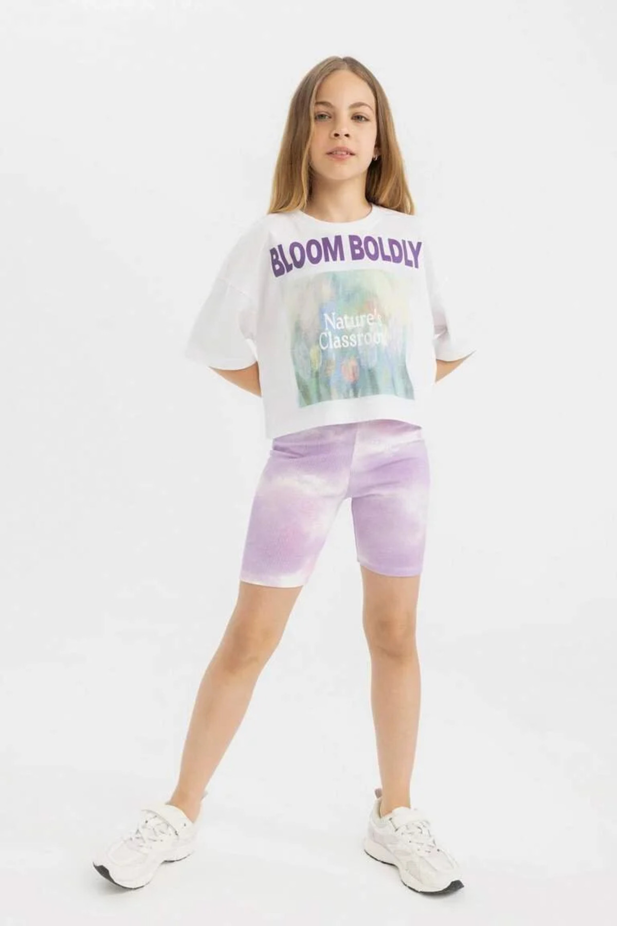 تی شرت دخترانه دفاکتو | C9782A8WT34-MM Defacto - Image 2