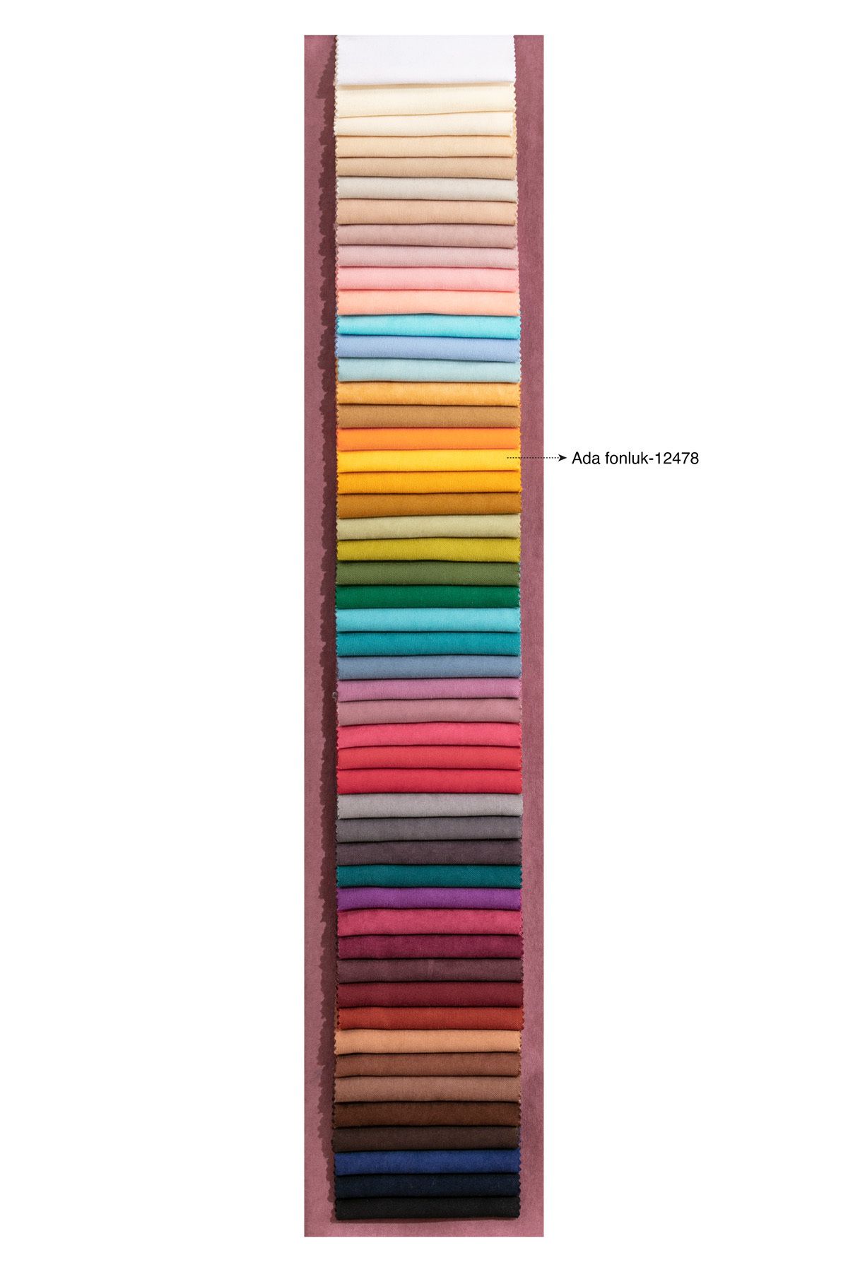 LUNETT HOME-Yellow Color Close Pleated 1X3 Background Curtain - Single Blades, Ready to Use 12478 7