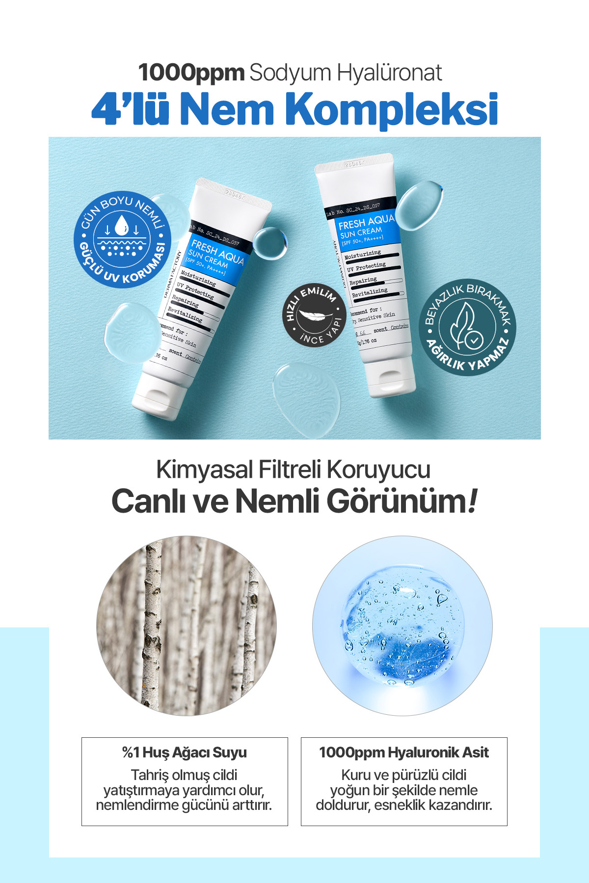 ضد آفتاب صورت   DERMA FACTORY | 8.80933E+12 اورجینال - تصویر 3