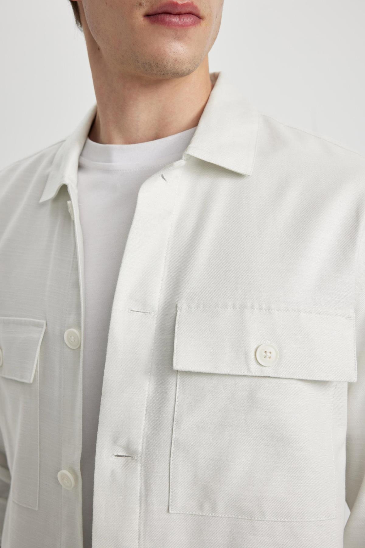 پیراهن مردانه دفاکتو | B3903AX24SP Defacto - Image 5