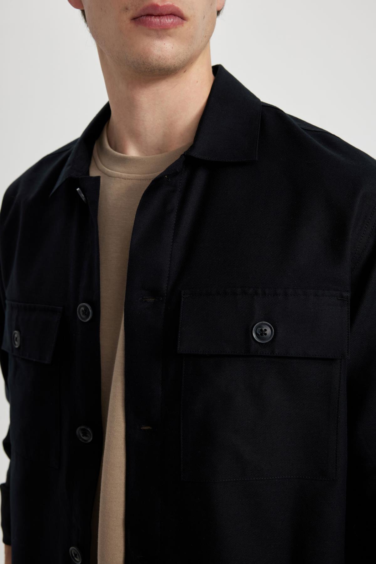 پیراهن مردانه دفاکتو | B3903AX24SP Defacto - Image 5