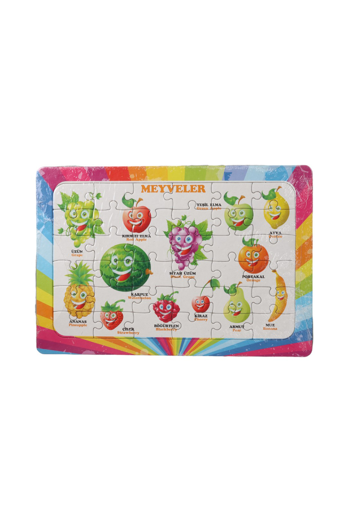 ESER 36 Parça Çocuk Puzzle ve Yapboz  Eğitici Bilgiler Serisi  6' lı Set fotoğrafı 2 (önizleme)