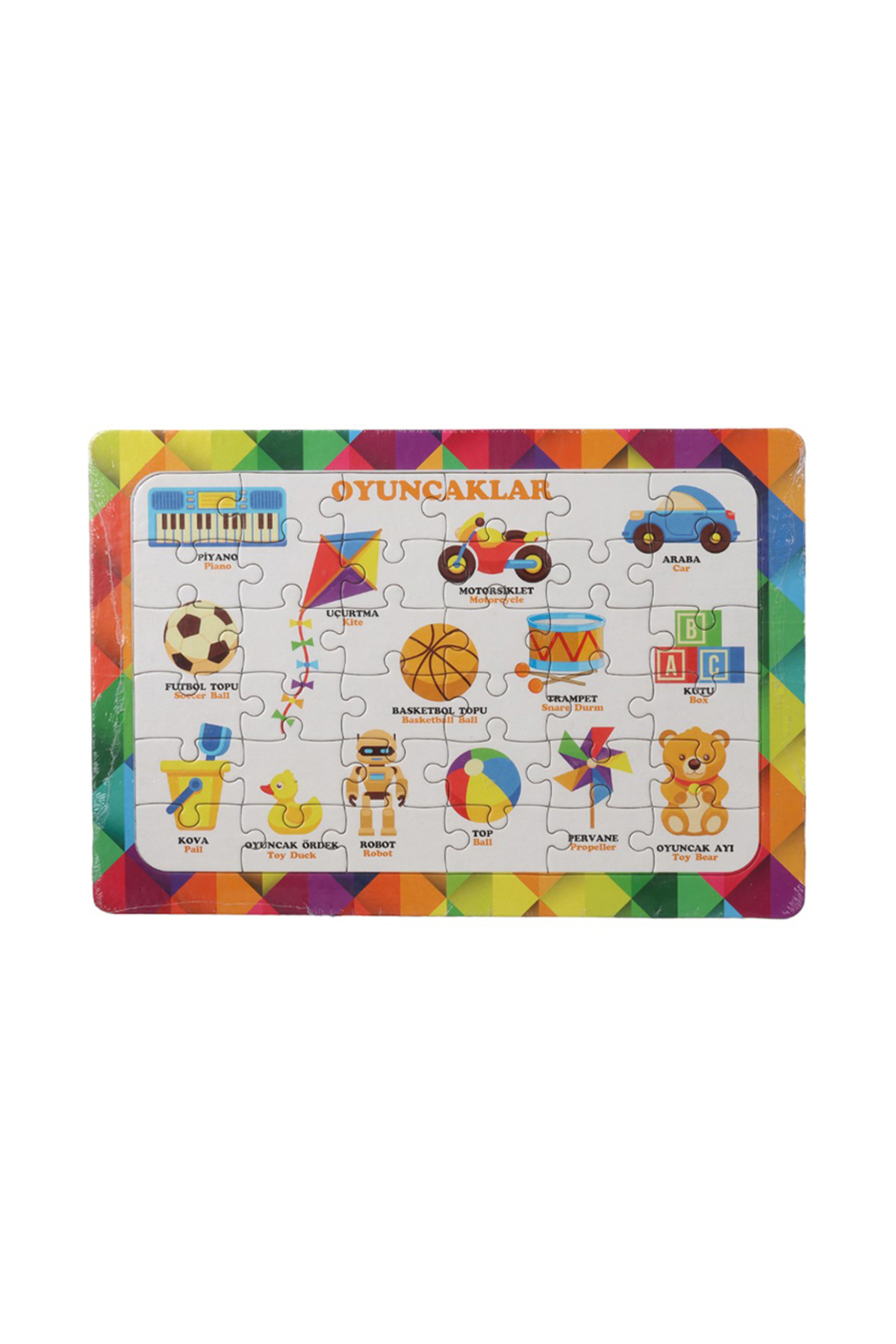 ESER 36 Parça Çocuk Puzzle ve Yapboz  Eğitici Bilgiler Serisi  6' lı Set fotoğrafı 3 (önizleme)