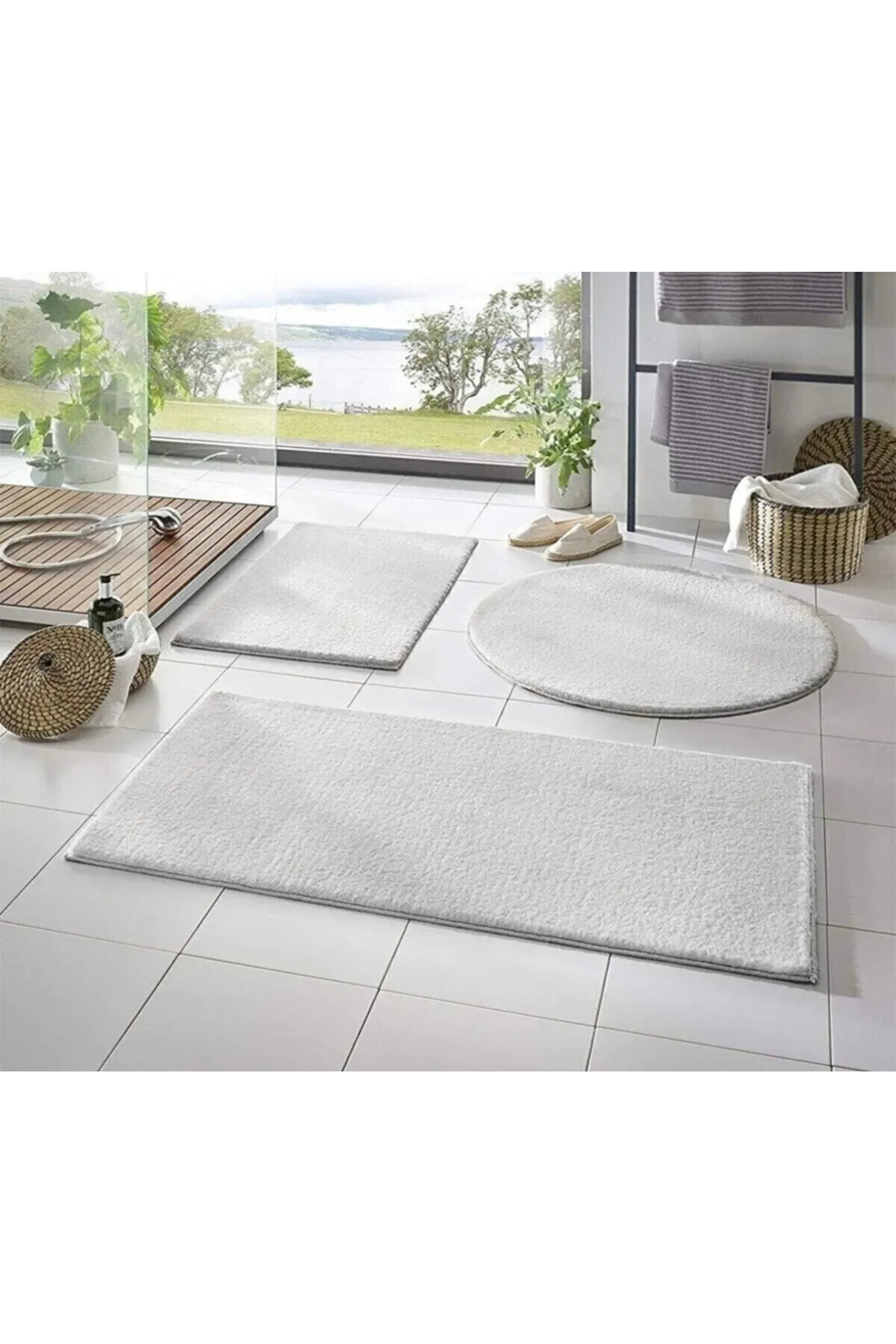 bathroom set 3 pieces 50x90 50x60 50x50