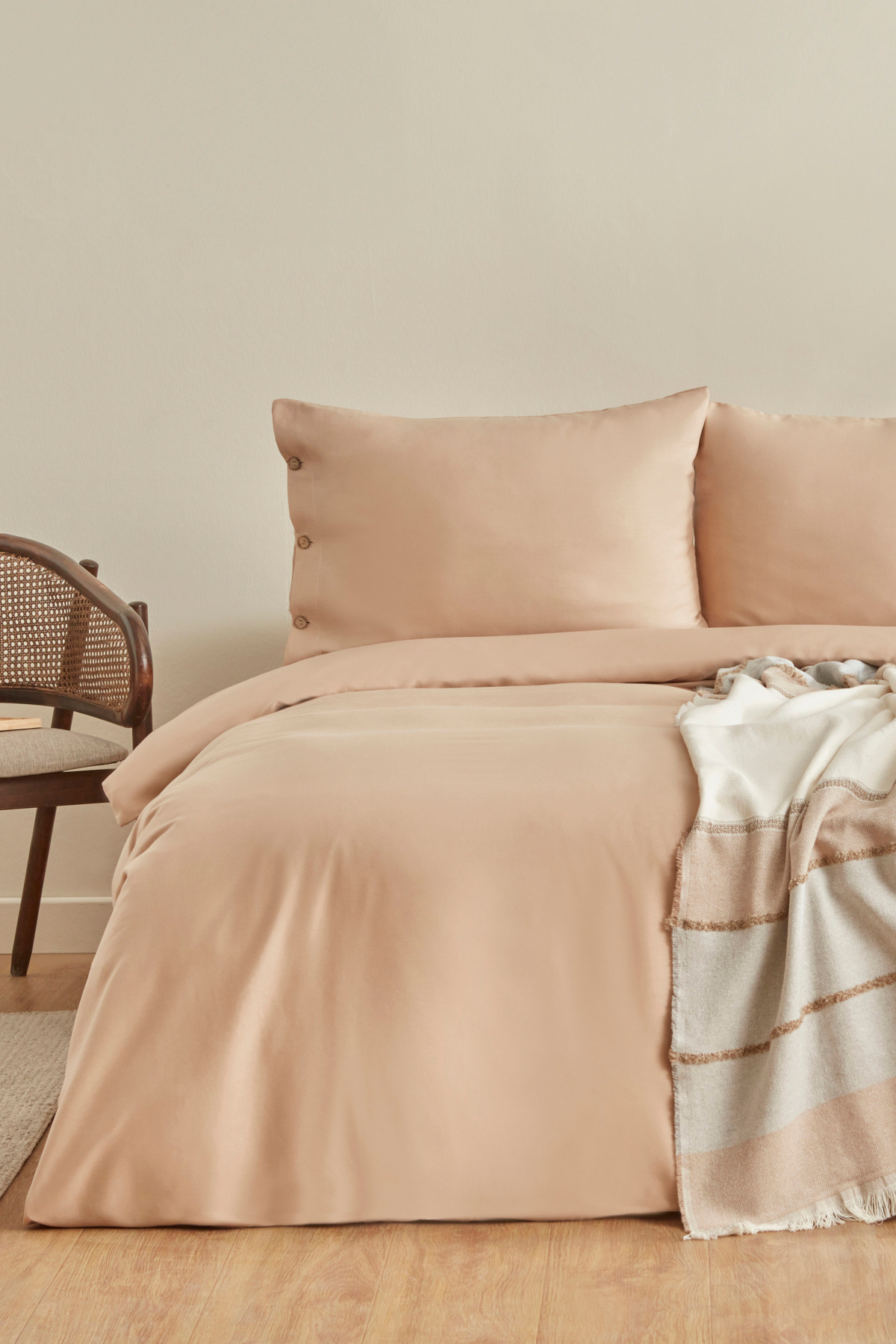 سرویس روتختی  بژ کاراجا هومKaraca Home | 200.22.05.0215 اورجینال - تصویر 2