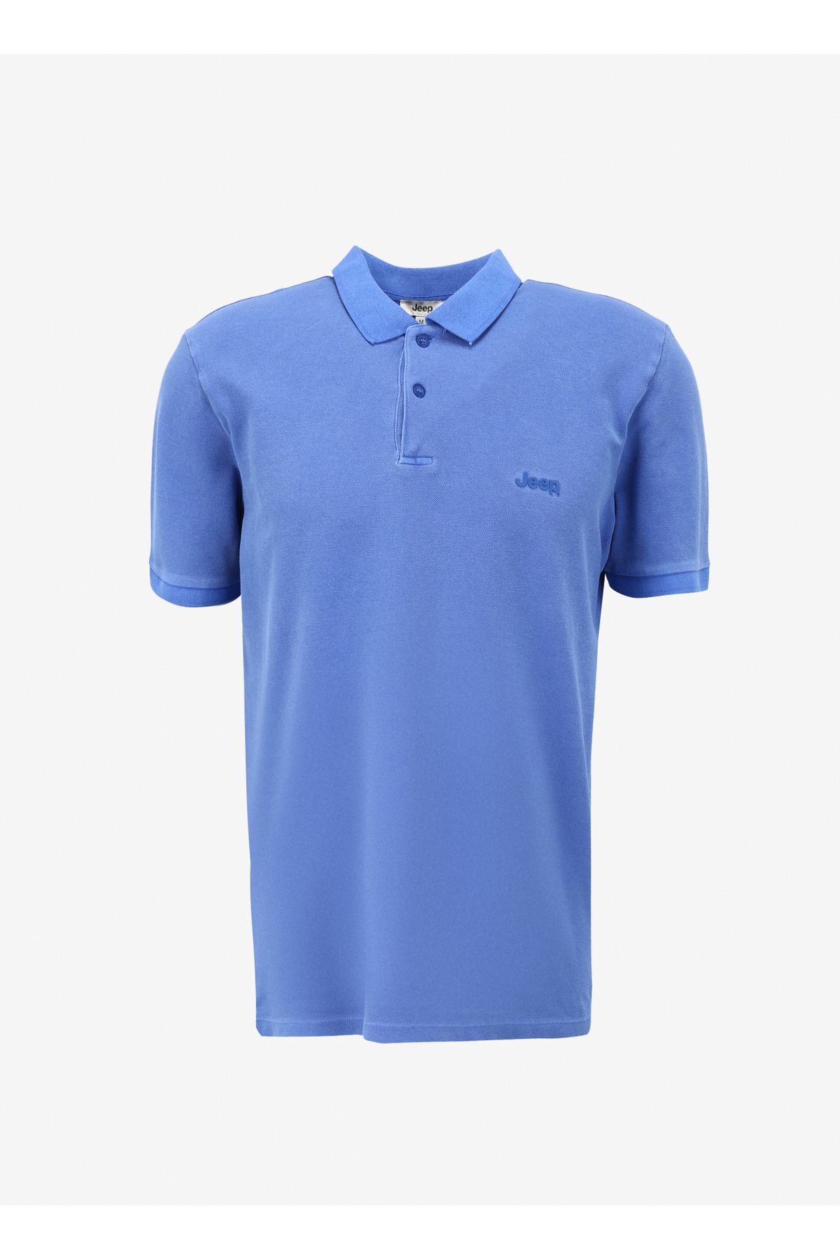 Jeep Koyu Mavi Erkek Polo Yaka Relaxed Polo T Shirt J4SM TST7232