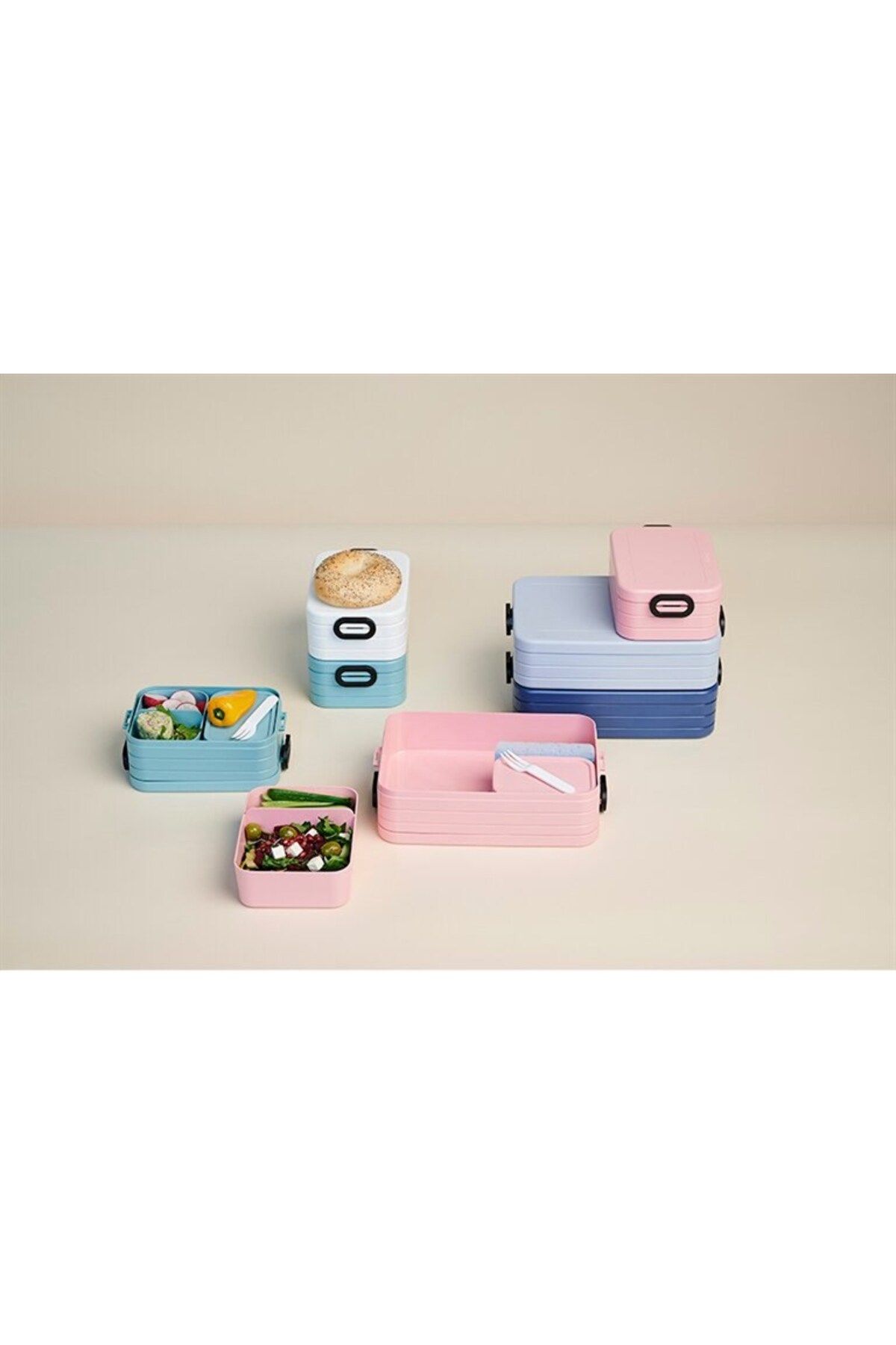 Mepal-Bento Lunch Box Take A Break Large Compartment Portable Food Container 1500 ml 7
