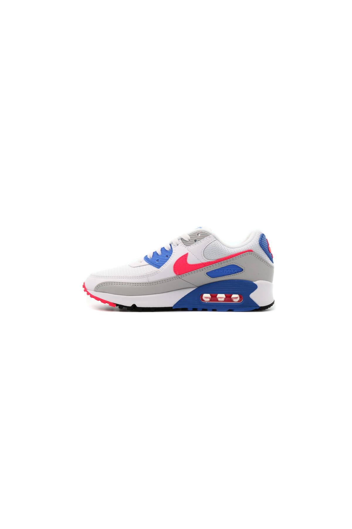 کفش دو و تمرین سفید زنانه AIR MAX 90 مرجان داغ قالب باریک Nike