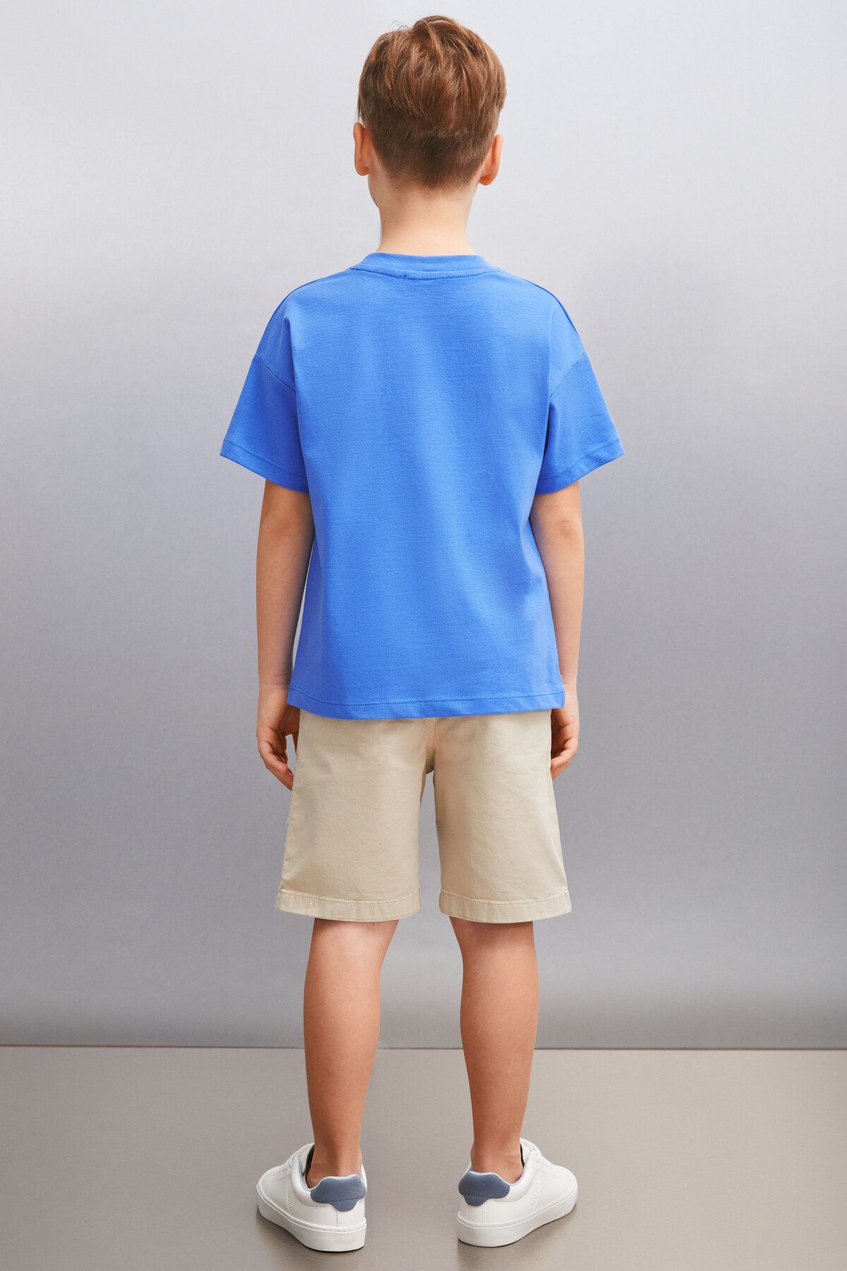 GRIMELANGE-BALFOUR Men's Saks Blue T-Shirt 5