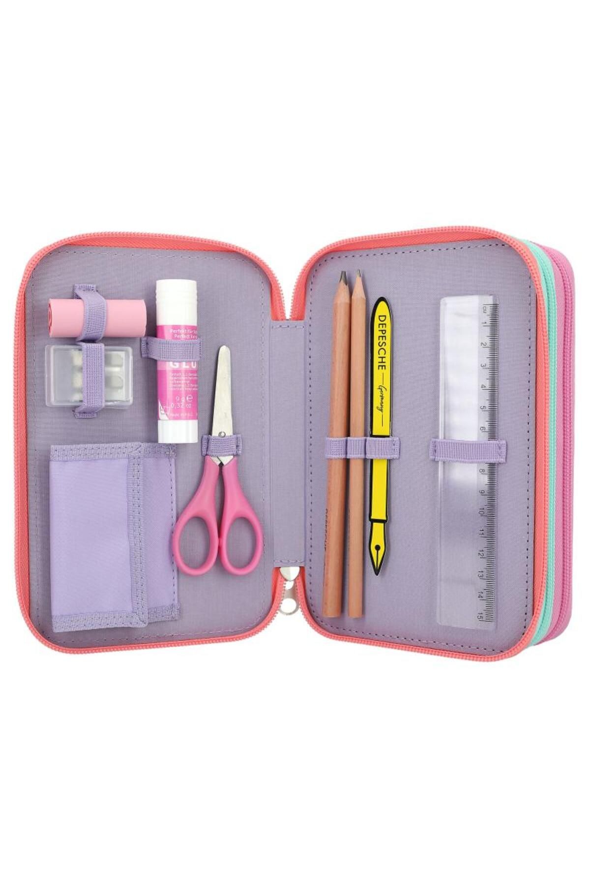 Top Model by Depesche-Top Model Snap Shots 3 Compartment Pencil Case 5