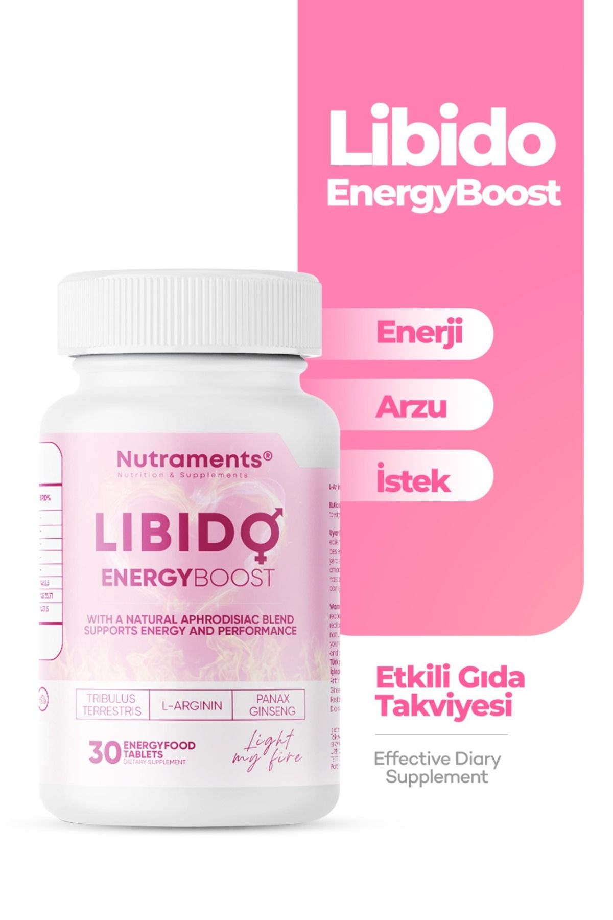 Nutraments L-arjinin Bitki Ekstreleri Vitamin Içeren Energy Boost TYCWV7XT6N170607567441440