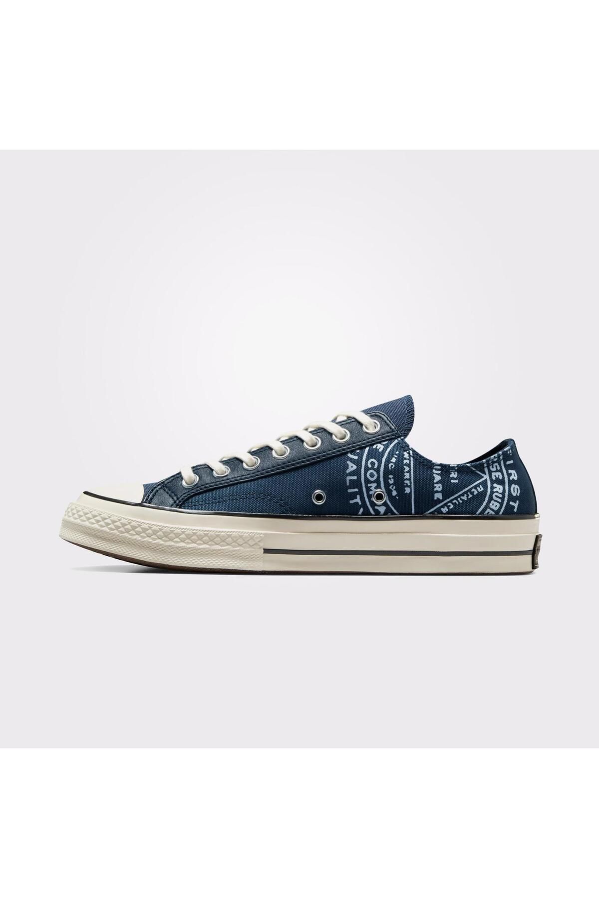 Converse Chuck 70 Leather Overlay Low Converse Rubber Company Kad n Ayakkab