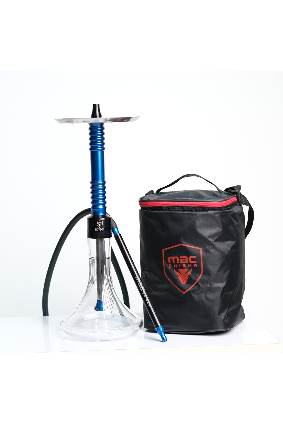 MAC SHISHA Nargile Takımı Big Venüs Çantalı Büyük Boy Nargile Seti