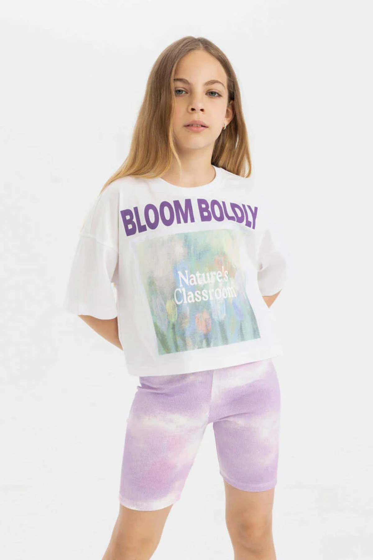 تی شرت دخترانه دفاکتو | C9782A8WT34-MM Defacto - Image 4