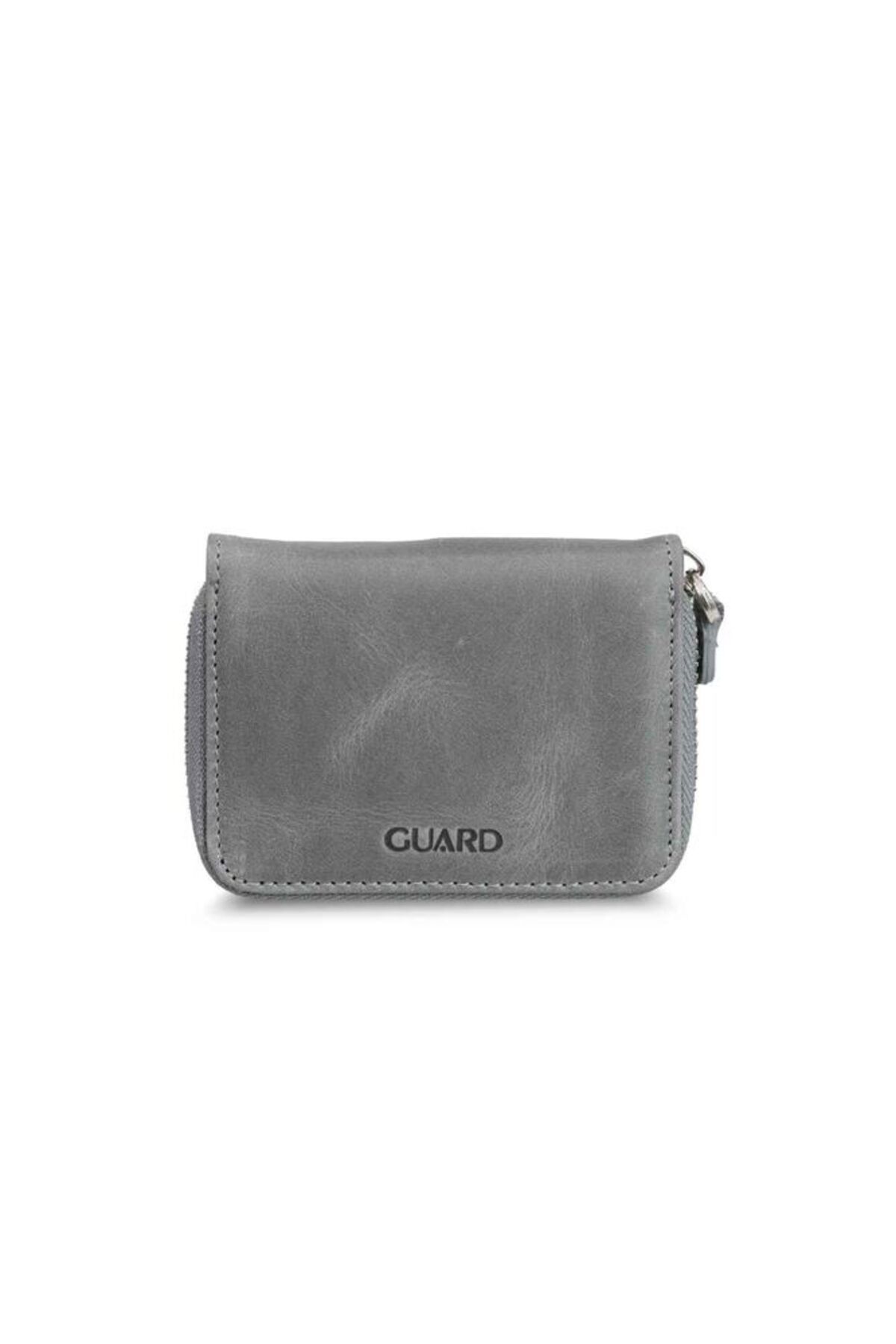 GUARD Antik Gri Mini  Unisex Bozuk Paralıklı Cüzdan
