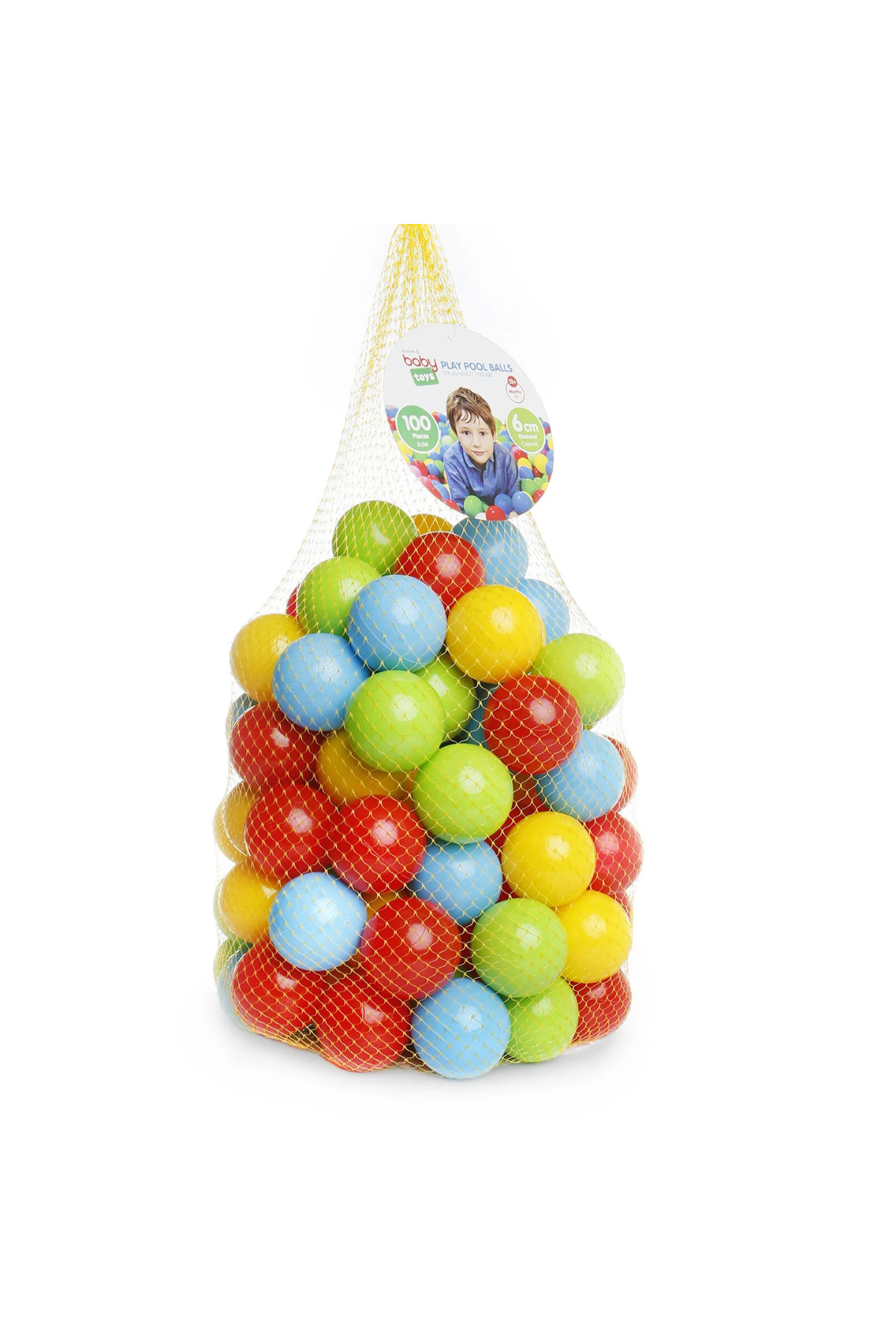 baby toys Bebek Oyun Havuzu Topları 100'lü 6 cm / Oyun Havuzu Topu fotoğrafı 3 (önizleme)