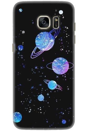 Samsung Galaxy S7 Edge Kılıf Hd Baskılı Kılıf - Samanyolu Galaksi gmsm-s7-edge-v-101