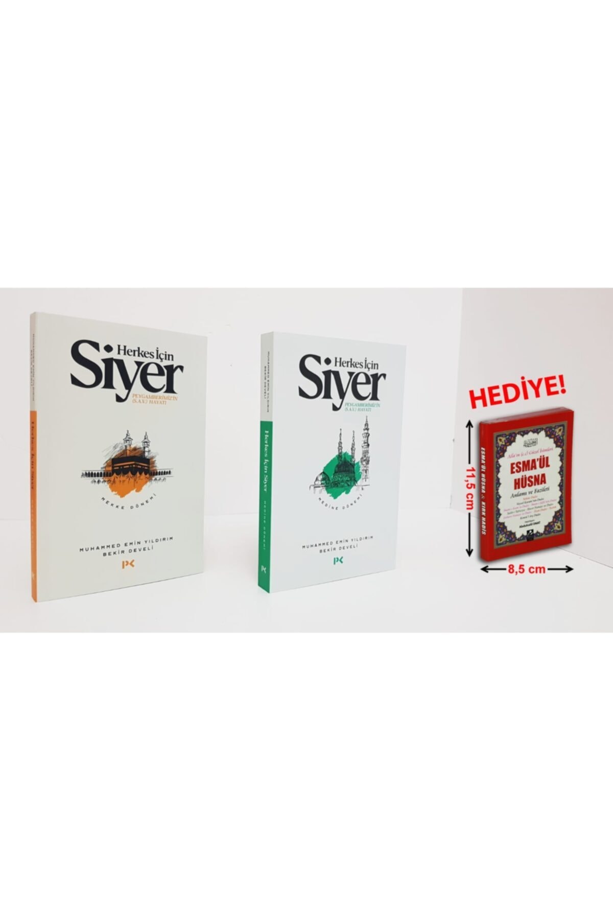 Siyer Yayınları Herkes Için Siyer-mekke Dönemi -medine Dönemi 2 Kitap Set ( Muhammed Emin Yıldırım , Bekir Develi )