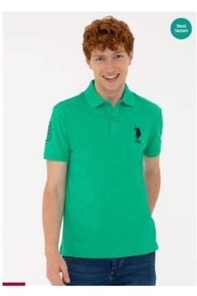 Us Polo Assn Yeşil Erkek T-shirt G081sz011.000.1272214, T-Shirt G081SZ011.000.1272214