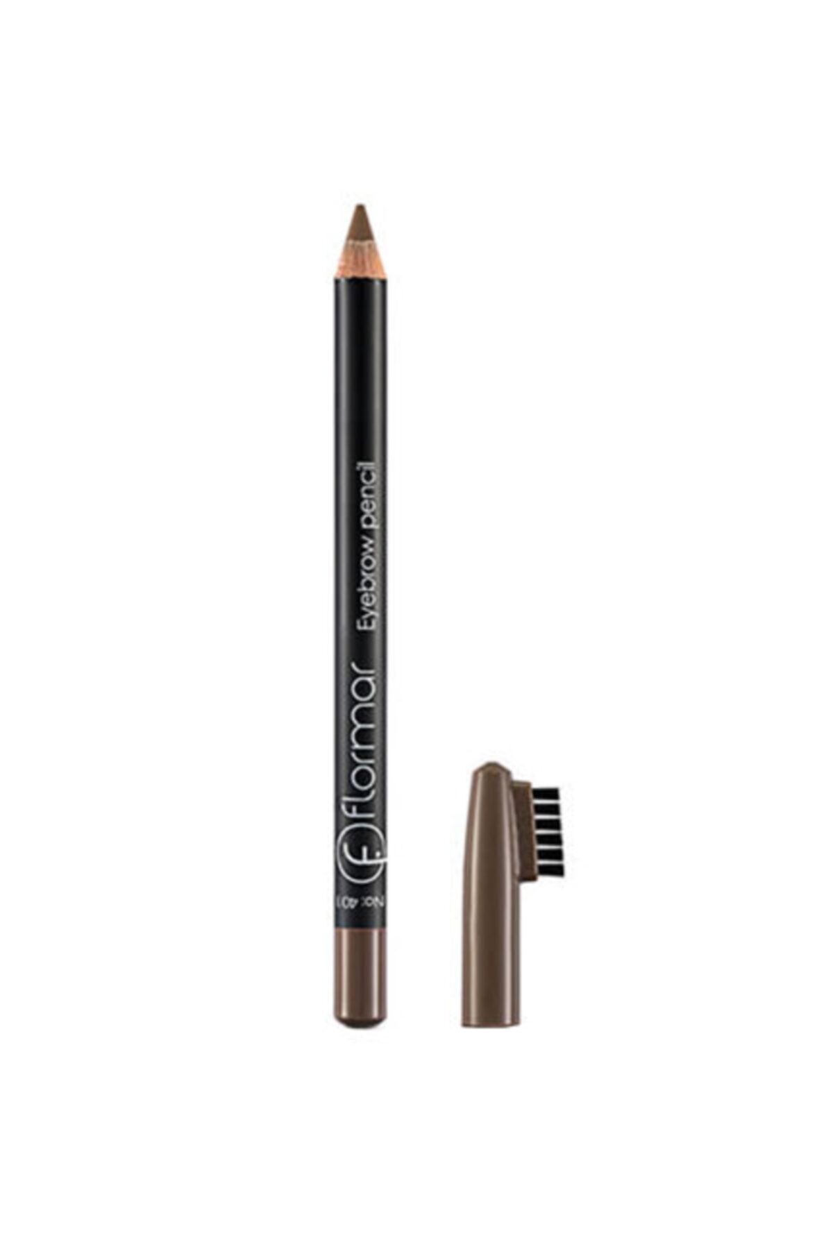 Flormar قلم ابرو ۴۰۱ رنگ قهوه ای روشن محصول اصلی