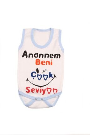 Anannem Beni Çok Seviyo Bebek Zıbın & Çıtçıtlı Body 0003